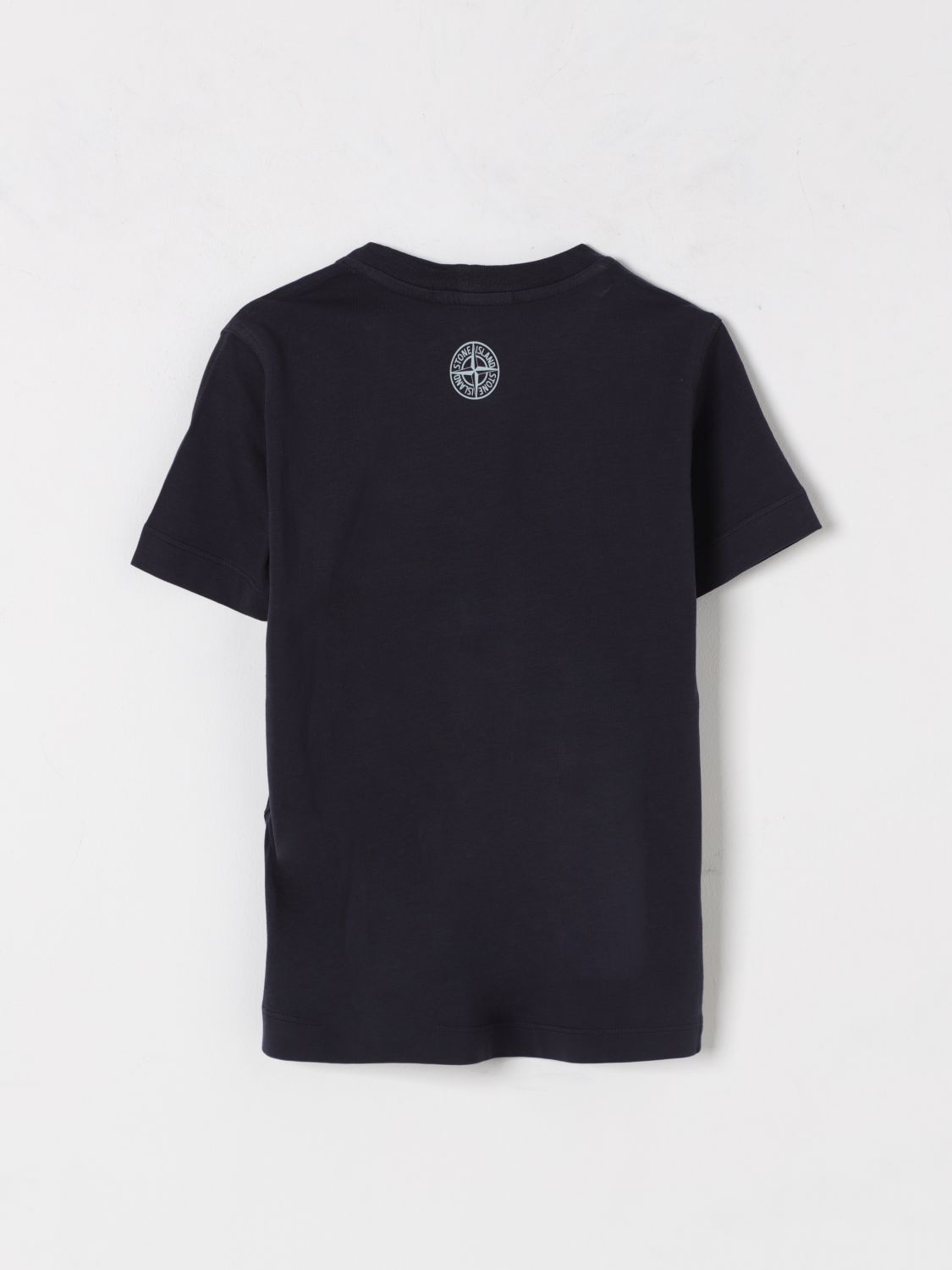 STONE ISLAND JUNIOR T-SHIRT: T-shirt kids Stone Island Junior, Blue - Img 2