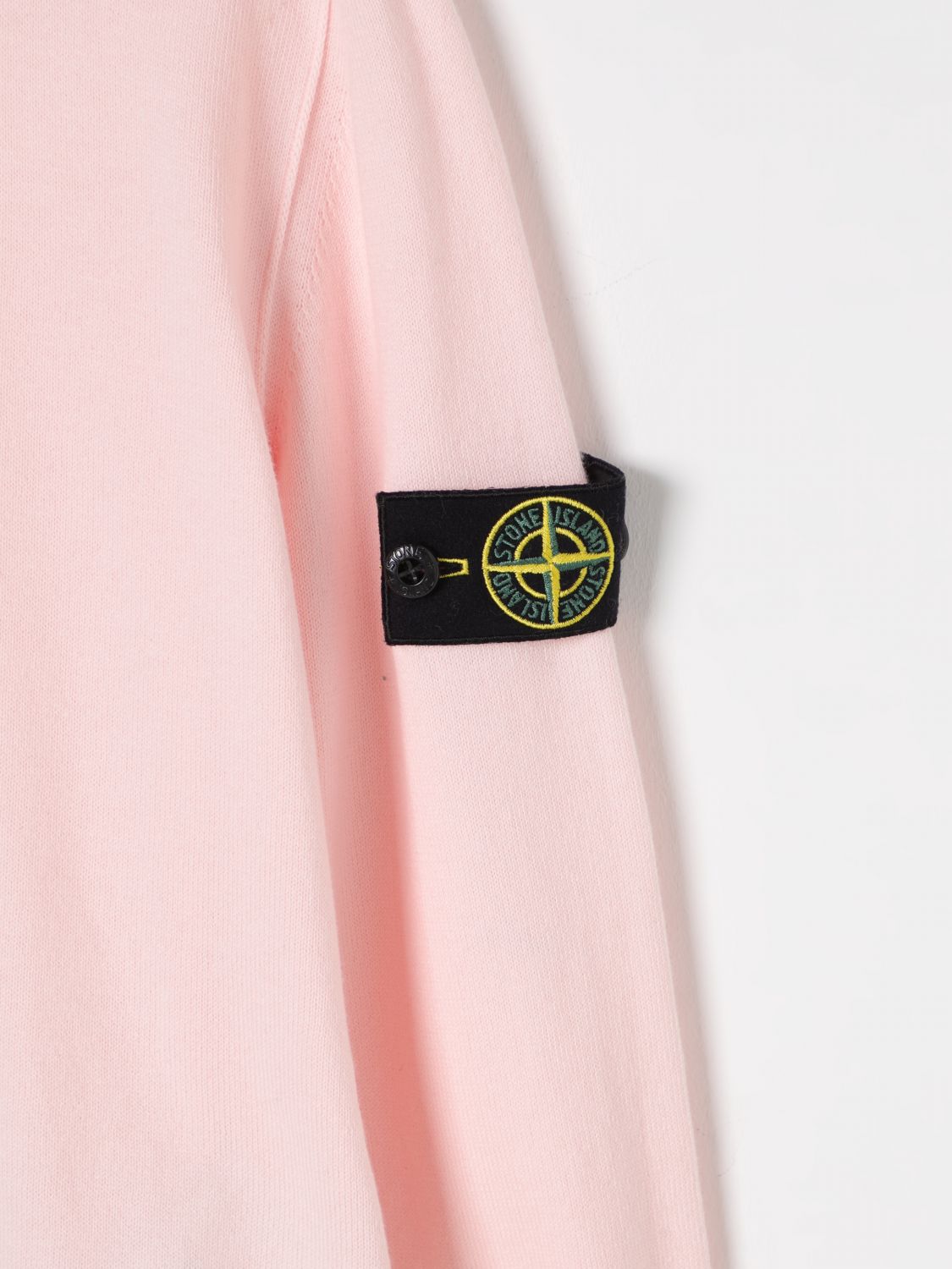 STONE ISLAND JUNIOR SWEATER: Sweater kids Stone Island Junior, Pink - Img 3