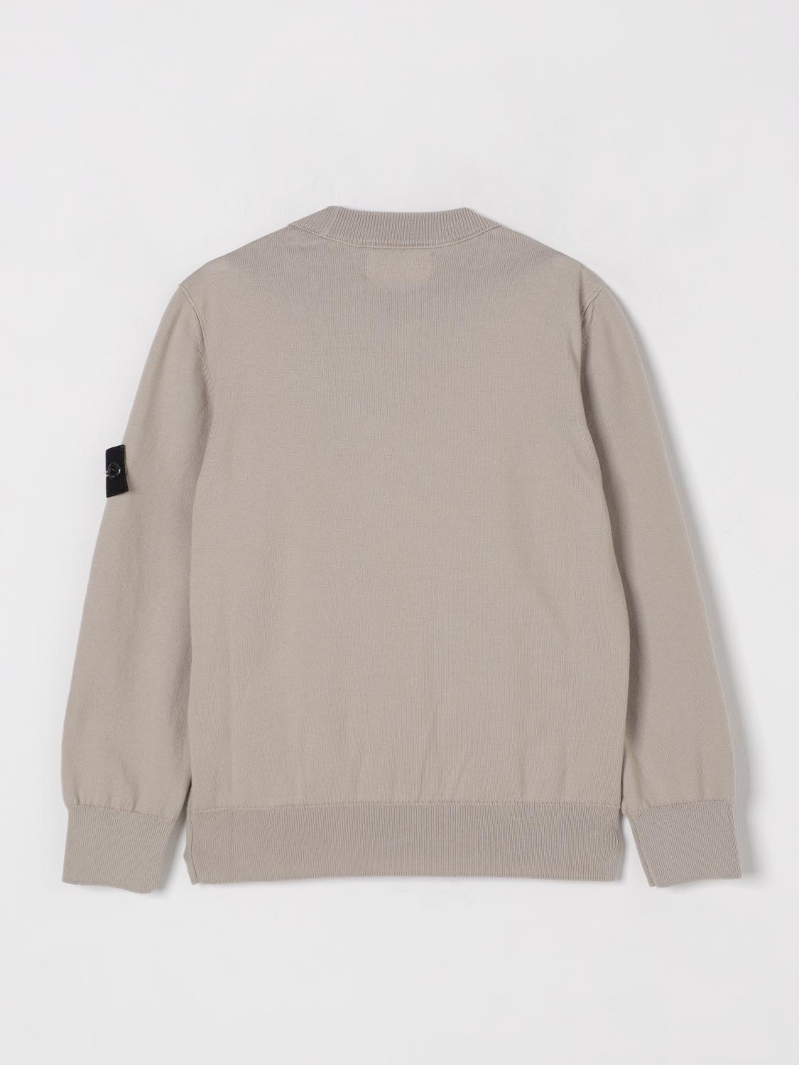 STONE ISLAND JUNIOR PULLOVER: Pullover kinder Stone Island Junior, Sand - Img 2