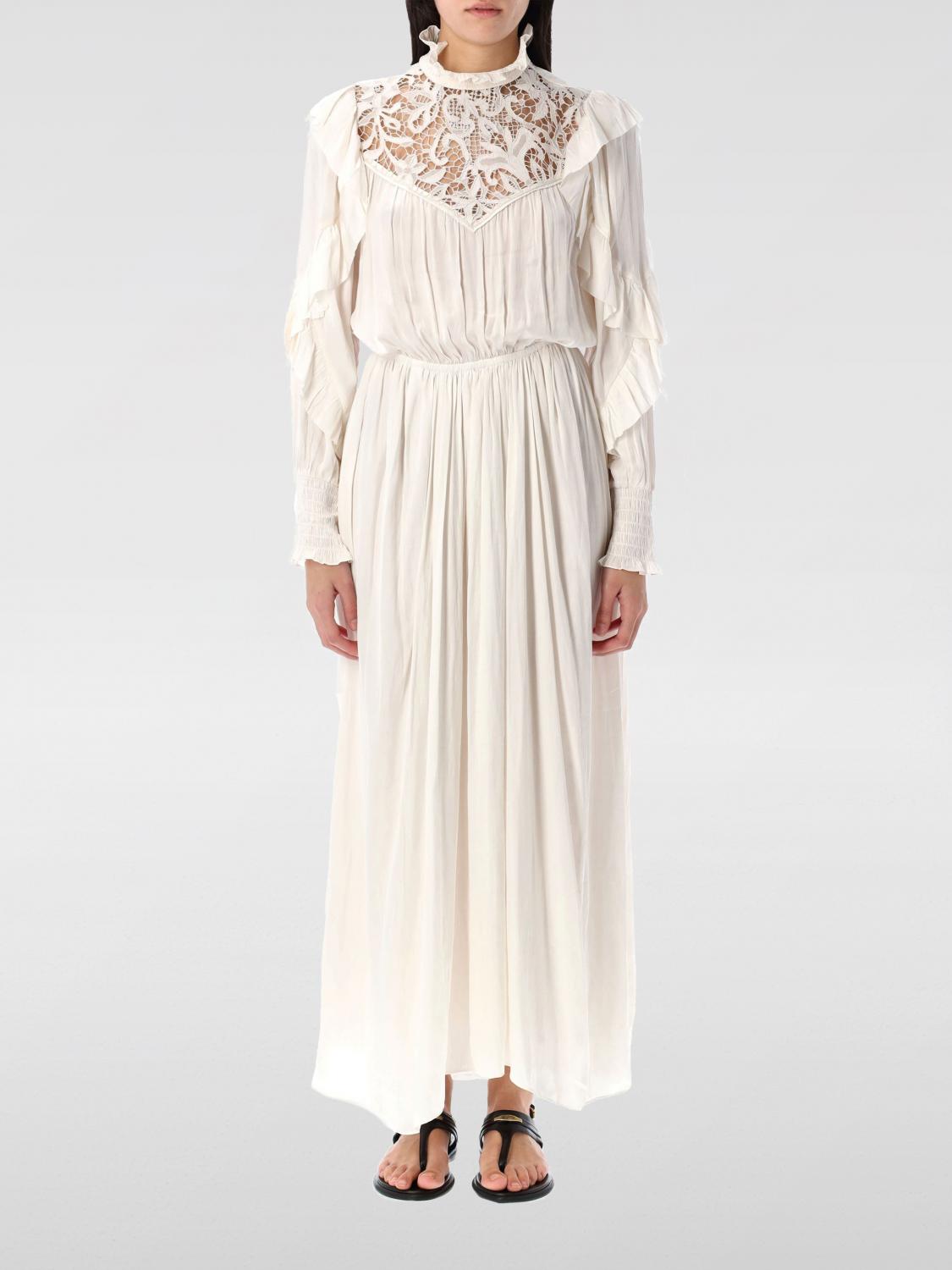 ISABEL MARANT VESTIDO: Vestido mujer Isabel Marant, Marfil - Img 1