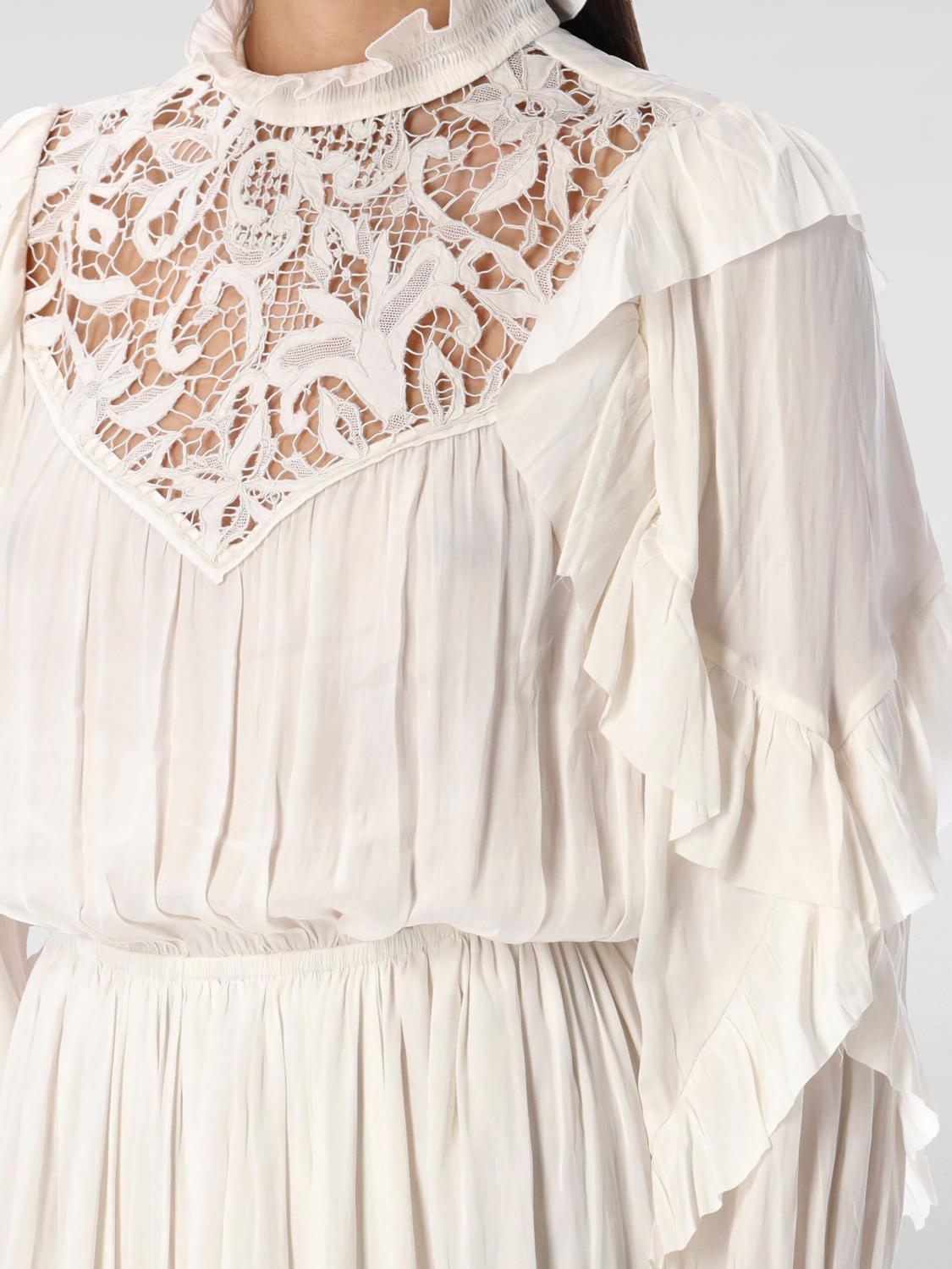 ISABEL MARANT VESTIDO: Vestido mujer Isabel Marant, Marfil - Img 3