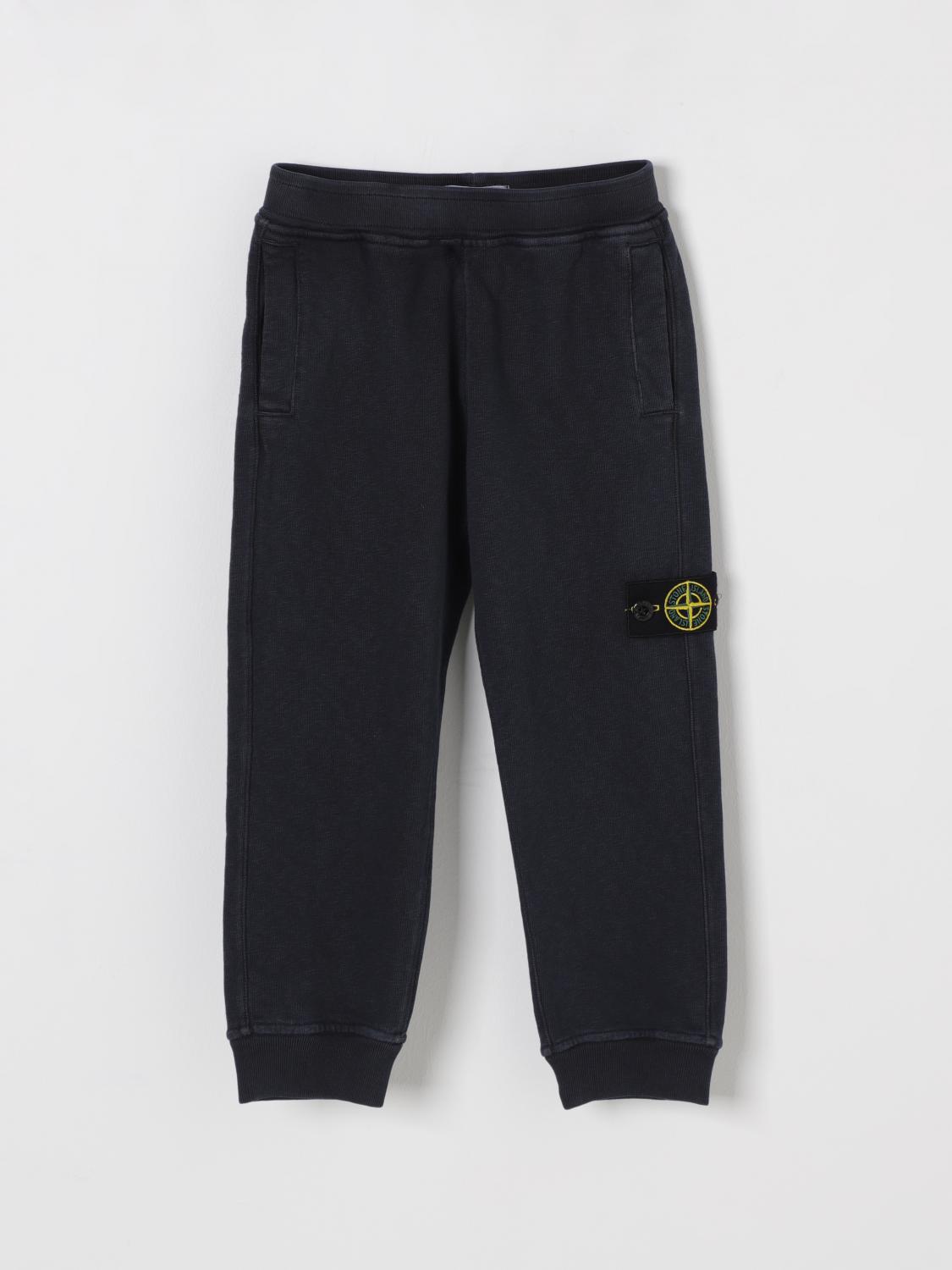 STONE ISLAND JUNIOR PANTALONE: Pantalone bambino Stone Island Junior, Blue - Img 1