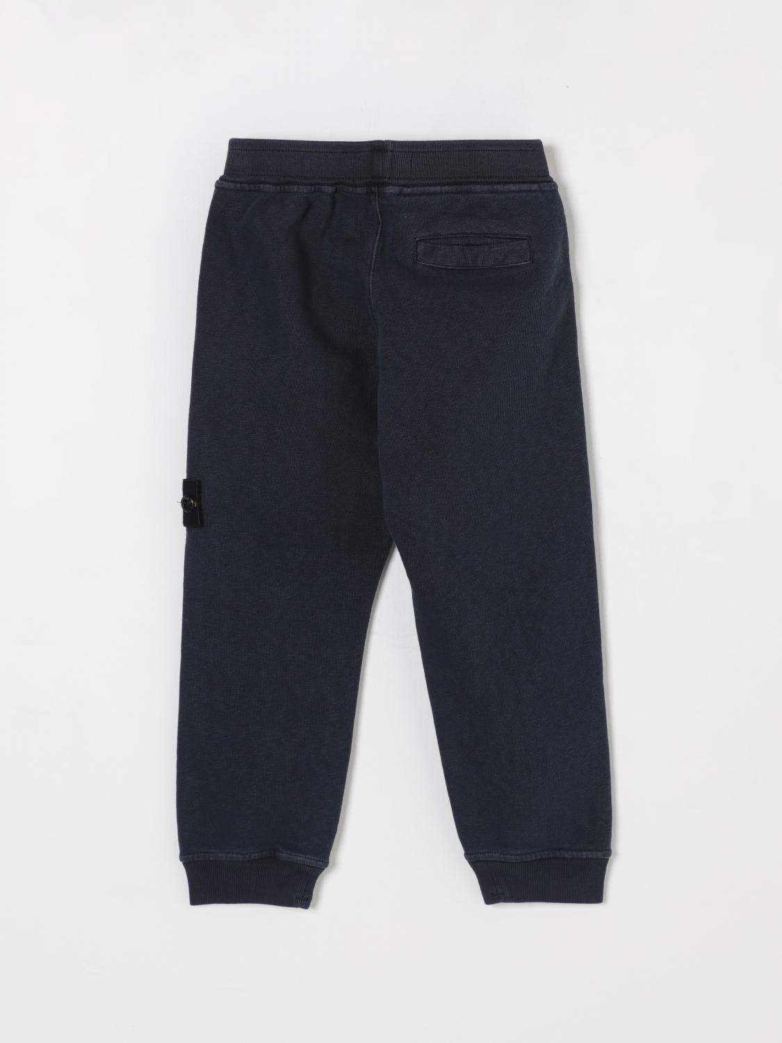 STONE ISLAND JUNIOR PANTALONE: Pantalone bambino Stone Island Junior, Blue - Img 2