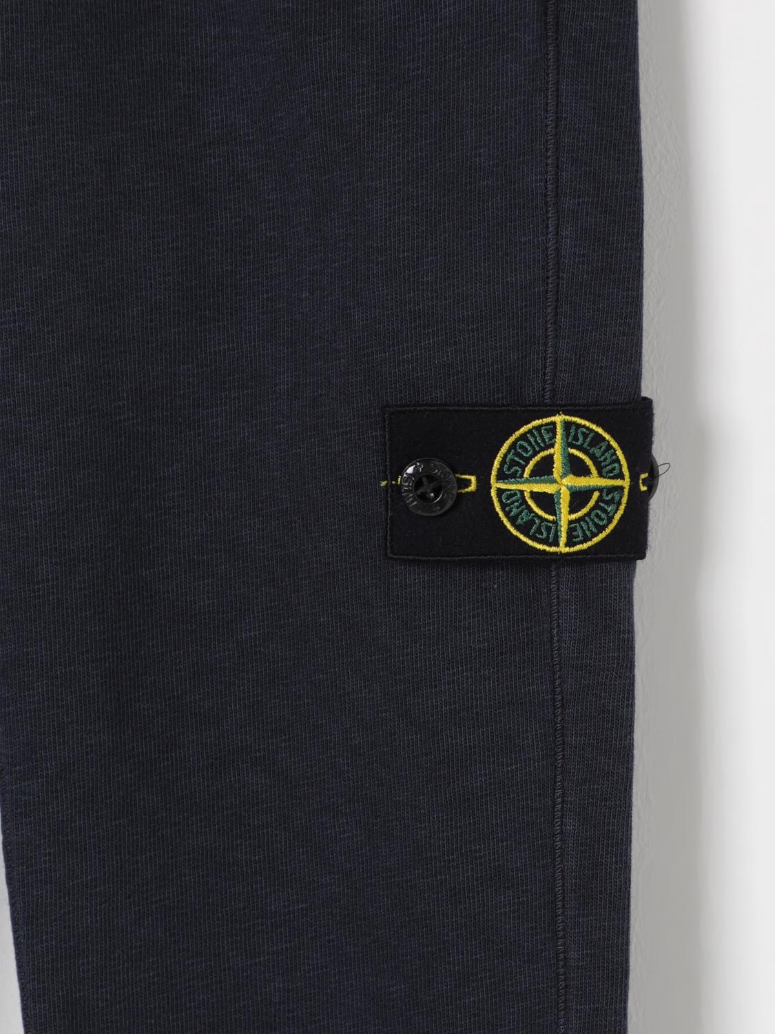 STONE ISLAND JUNIOR PANTALONE: Pantalone bambino Stone Island Junior, Blue - Img 3