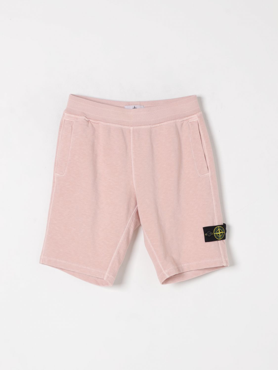 STONE ISLAND JUNIOR SHORTS: Hose kinder Stone Island Junior, Pink - Img 1