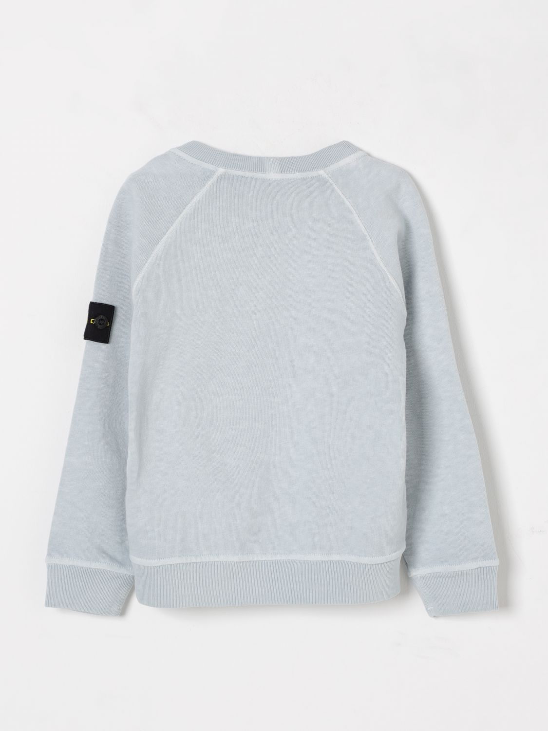 STONE ISLAND JUNIOR SWEATER: Sweater kids Stone Island Junior, Gnawed Blue - Img 2