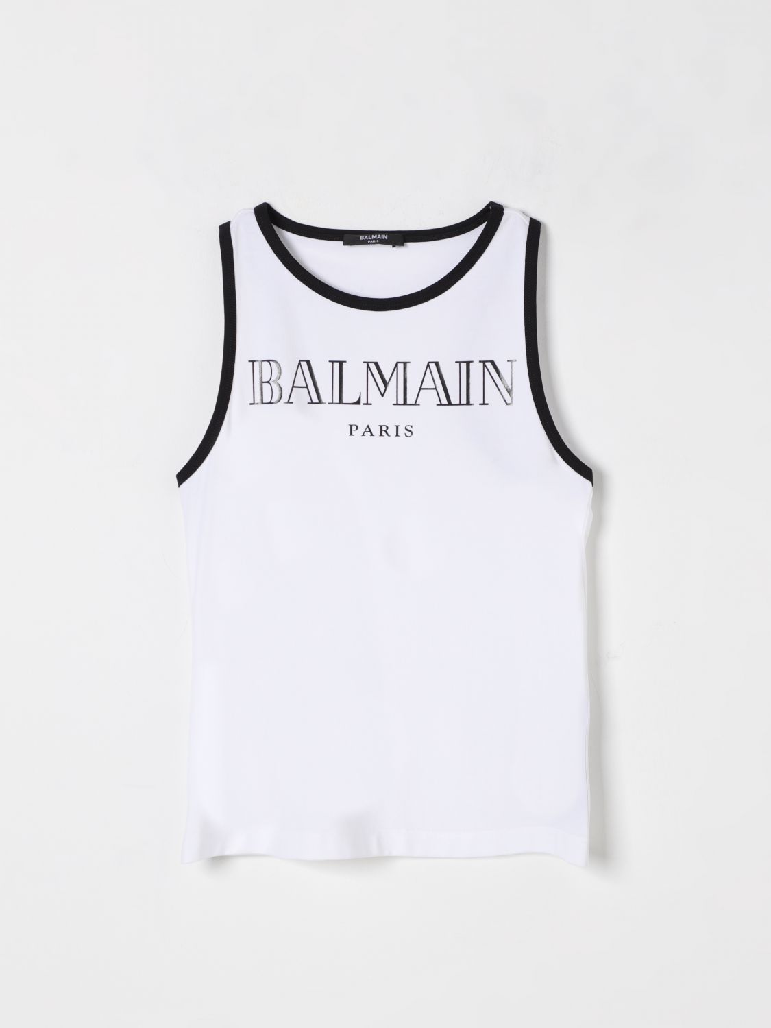 BALMAIN T恤: T恤 儿童 Balmain, 白色 - Img 1