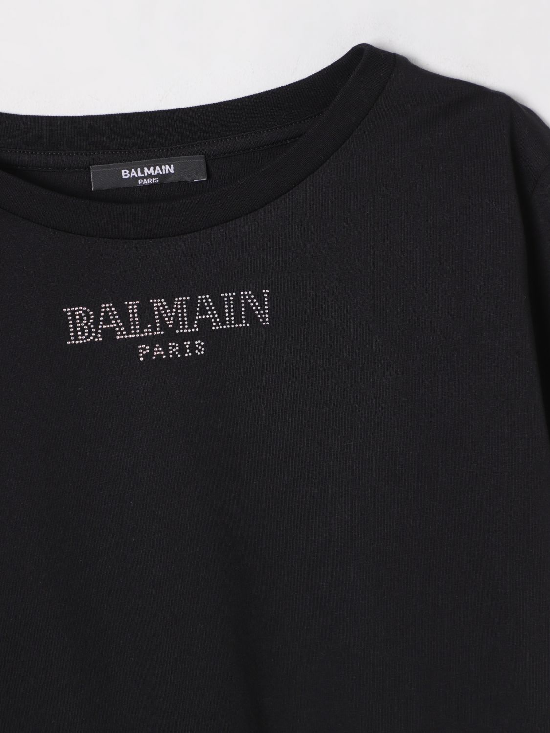 BALMAIN T恤: T恤 儿童 Balmain, 黑色 - Img 3