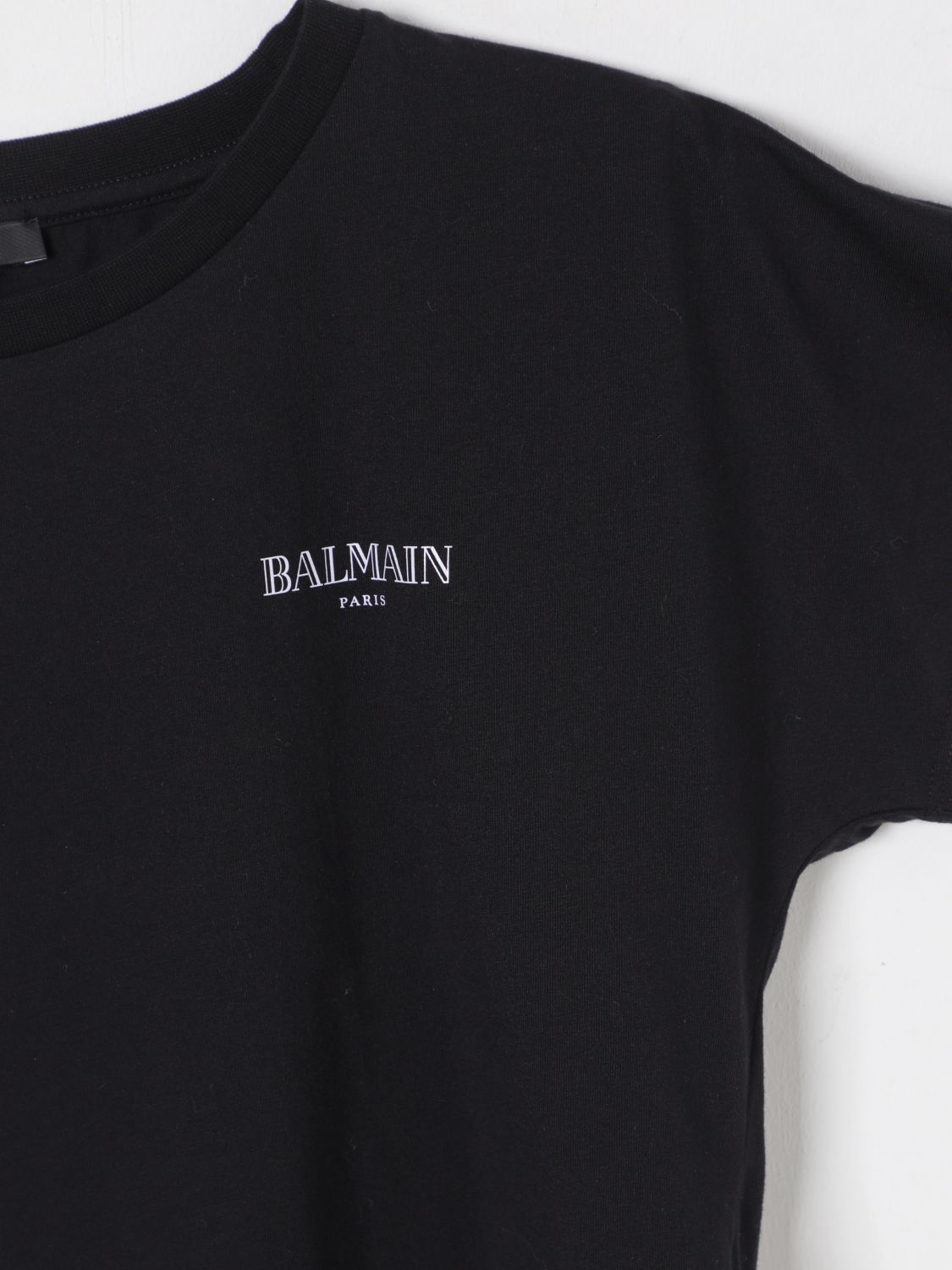 BALMAIN T恤: T恤 儿童 Balmain, 黑色 - Img 3