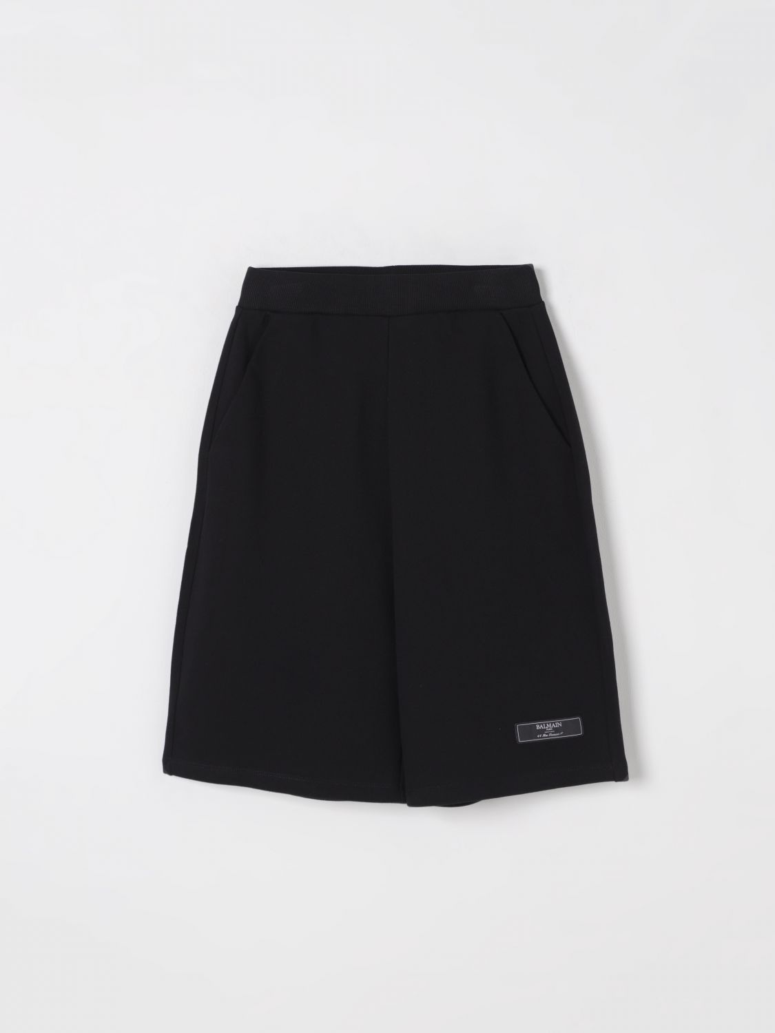 BALMAIN SHORTS: Pants kids Balmain, Black - Img 1