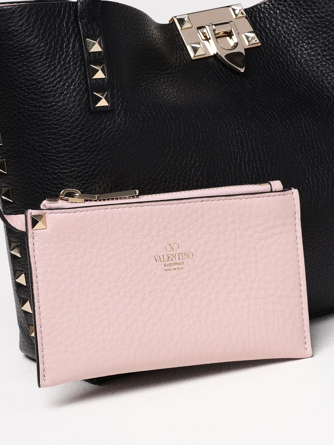 VALENTINO GARAVANI HANDTASCHE: Schultertasche damen Valentino Garavani, Schwarz - Img 4