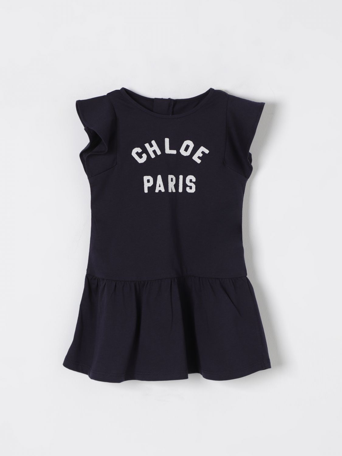 CHLOÉ ROBE: Robe enfant ChloÉ, Bleu - Img 1