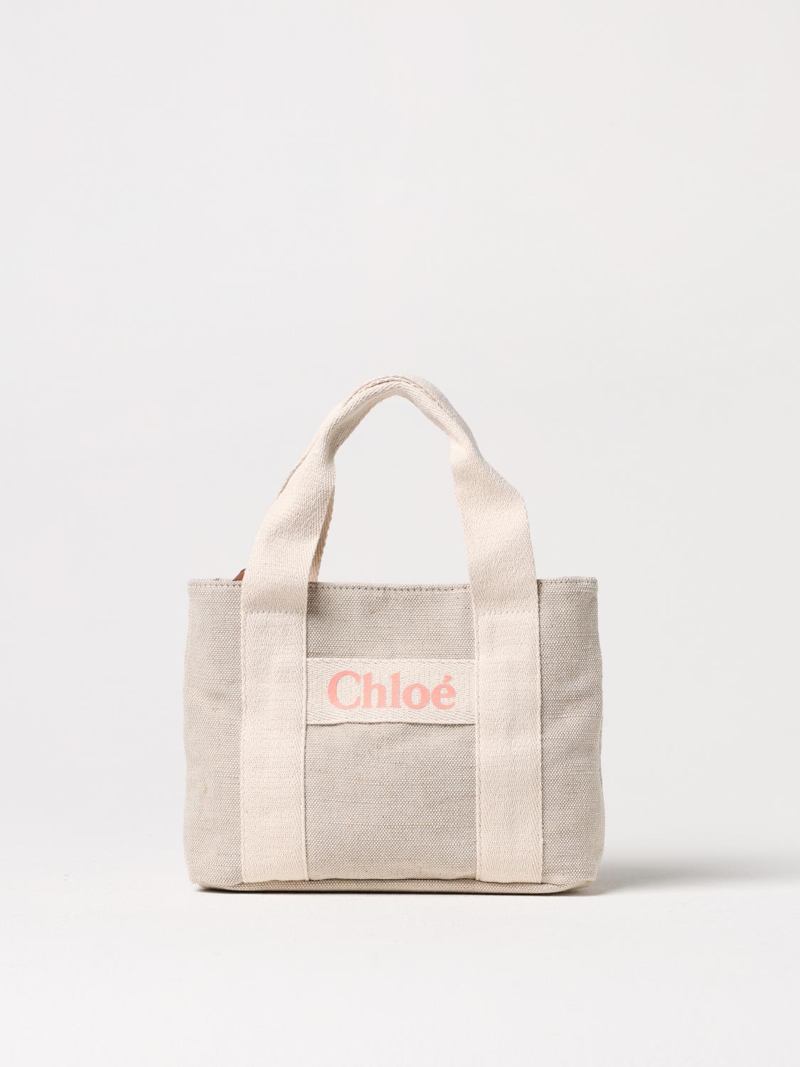 CHLOÉ BOLSO: Bolso niños ChloÉ, Beige - Img 1