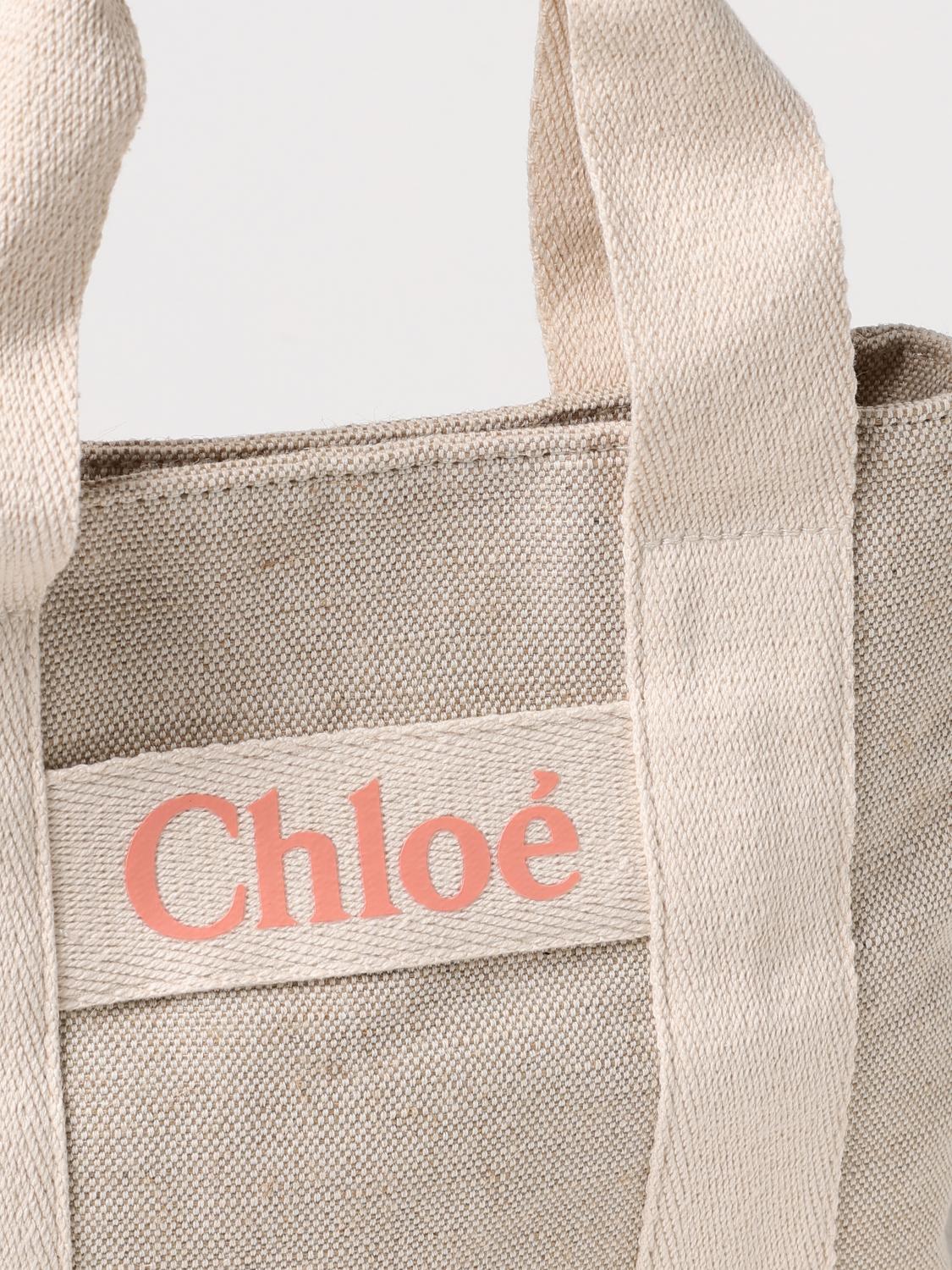 CHLOÉ BOLSO: Bolso niños ChloÉ, Beige - Img 3