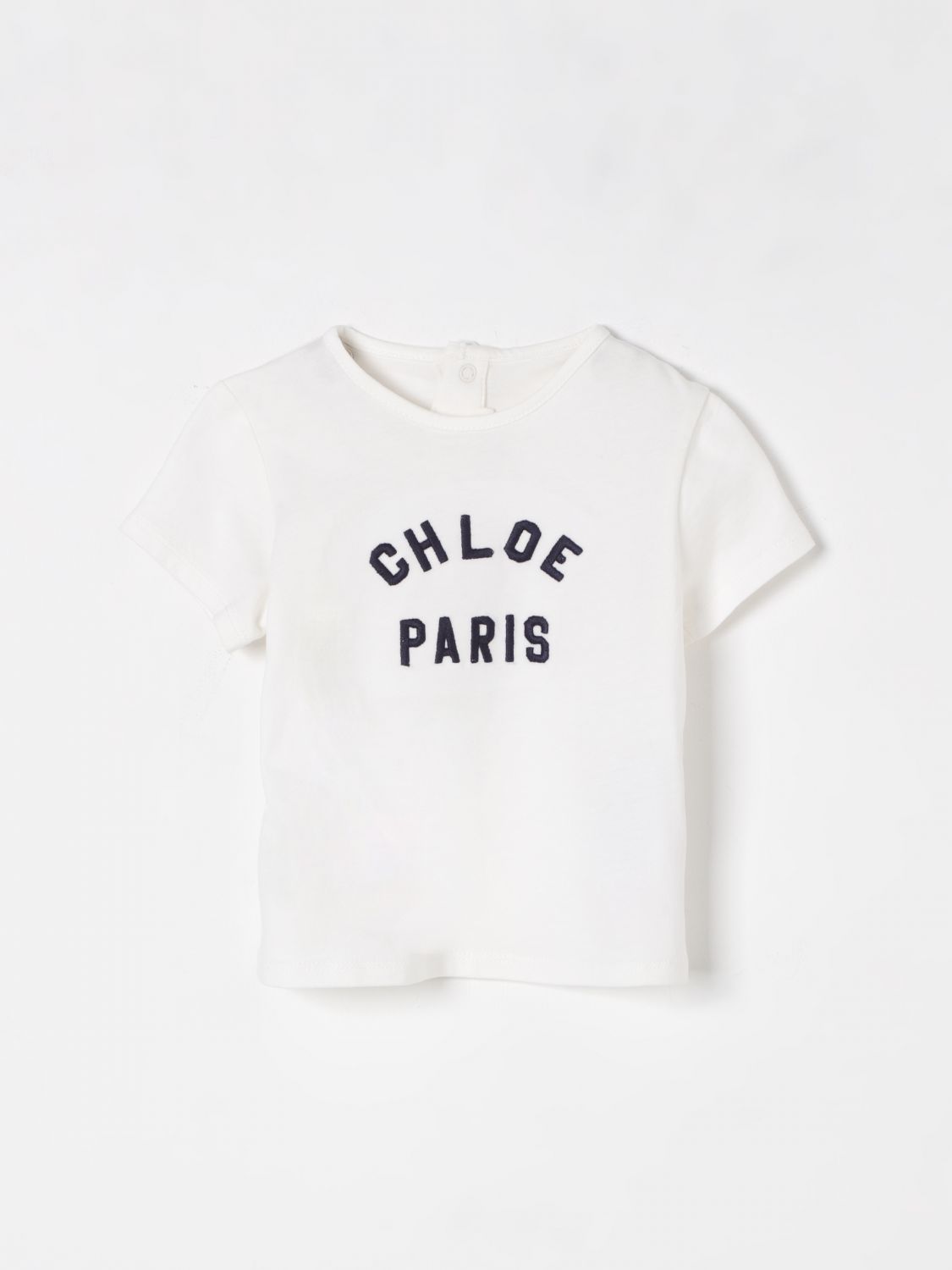 CHLOÉ T-SHIRT: T-shirt kids ChloÉ, White - Img 1