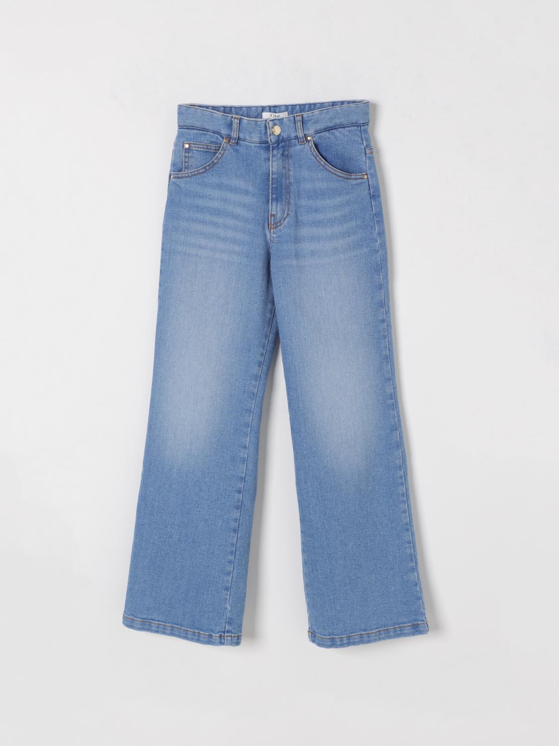 CHLOÉ JEANS: Jeans kinder ChloÉ, Denim - Img 1