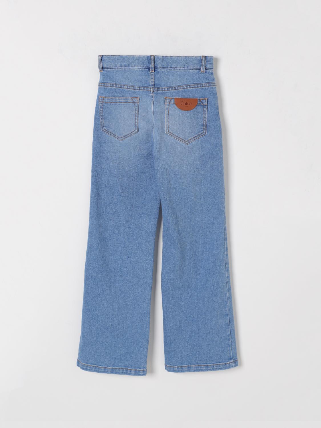 CHLOÉ JEANS: Jeans kinder ChloÉ, Denim - Img 2