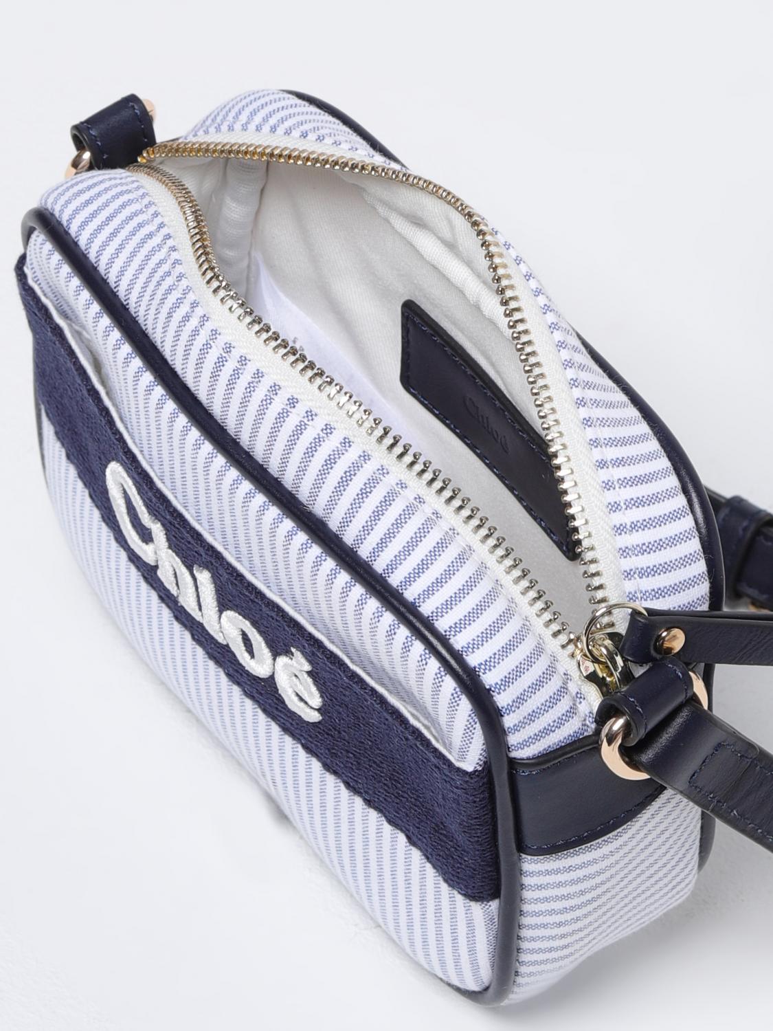 CHLOÉ BAG: Bag kids ChloÉ, Blue - Img 4