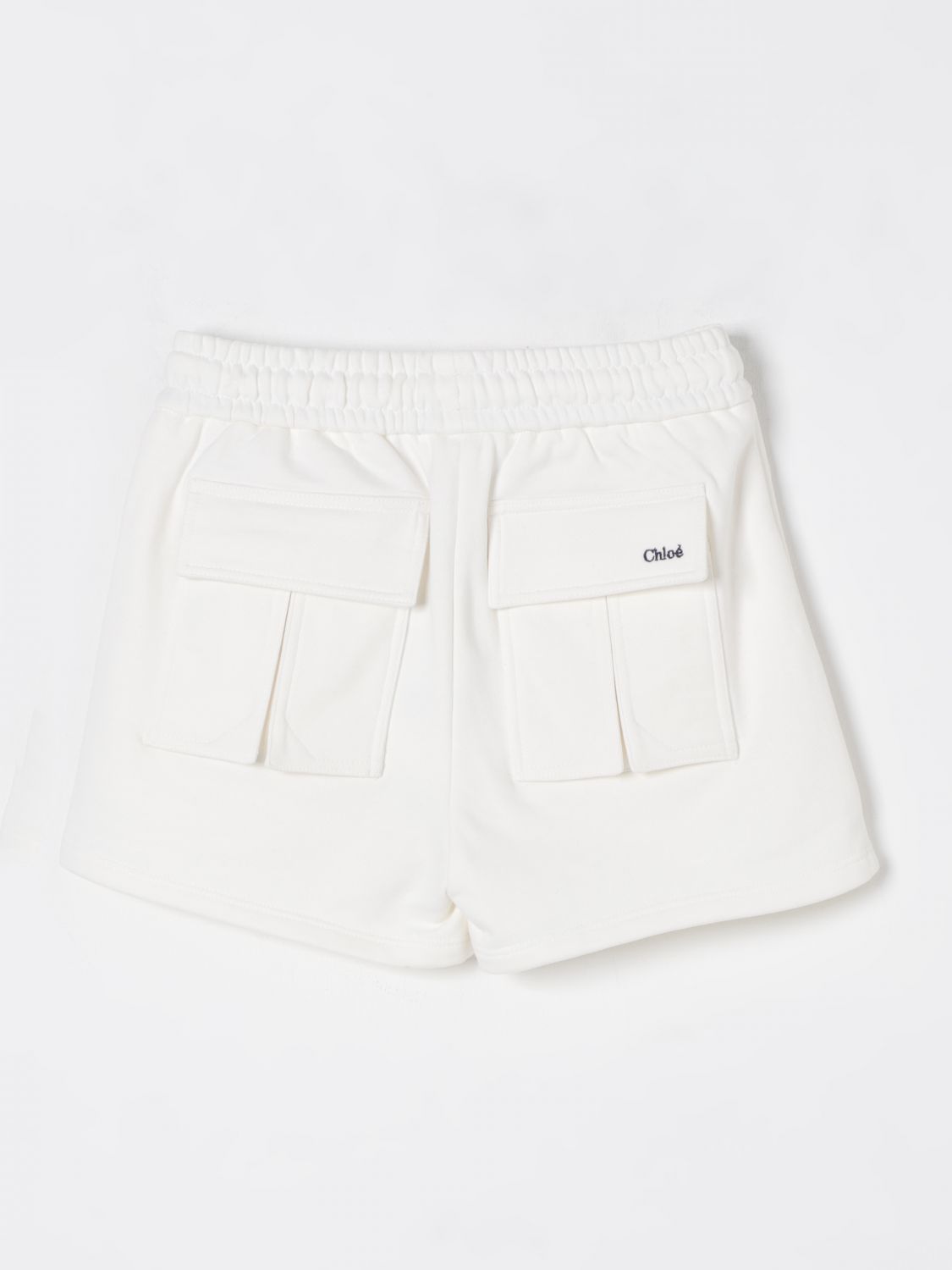 CHLOÉ PANTALONCINO: Pantaloncino bambino ChloÉ, Bianco - Img 2