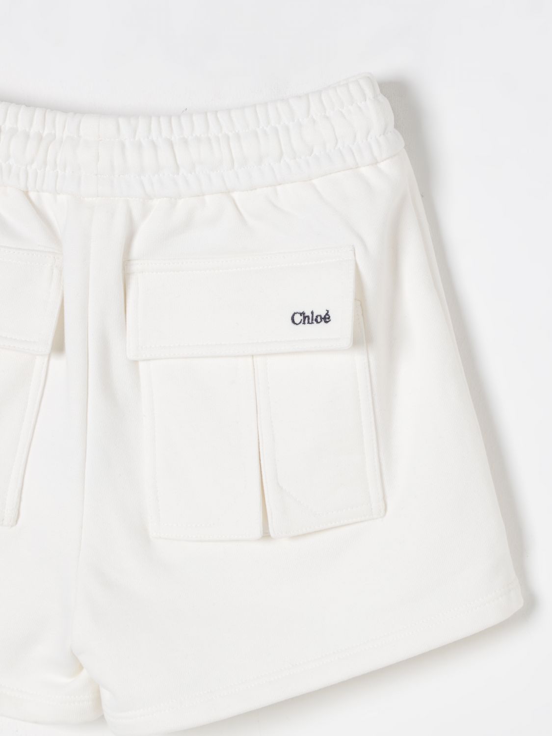 CHLOÉ PANTALONCINO: Pantaloncino bambino ChloÉ, Bianco - Img 3