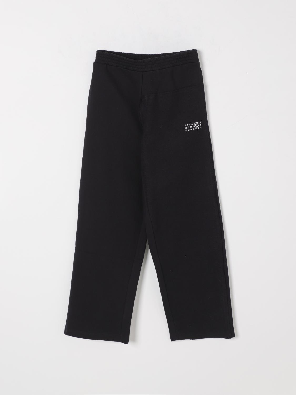 MM6 MAISON MARGIELA PANTS: Pants kids Mm6 Maison Margiela, Black - Img 1