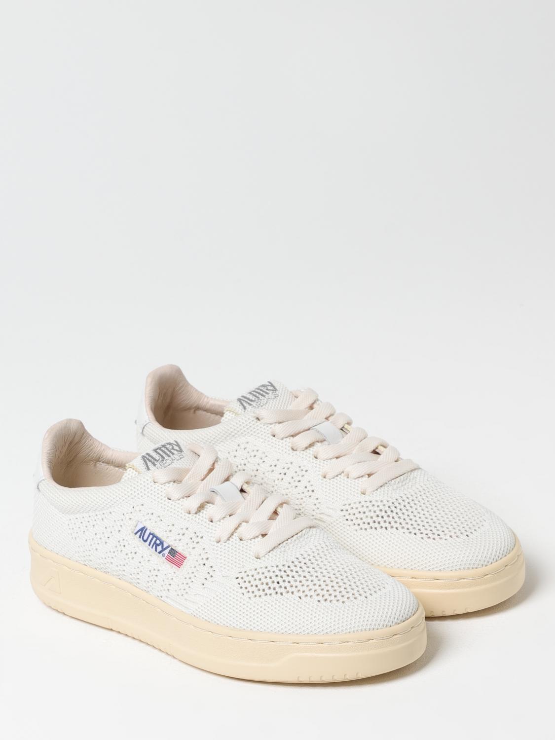 AUTRY SNEAKERS: Sneakers Easeknit Autry in maglia di mesh jacquard , Bianco - Img 2