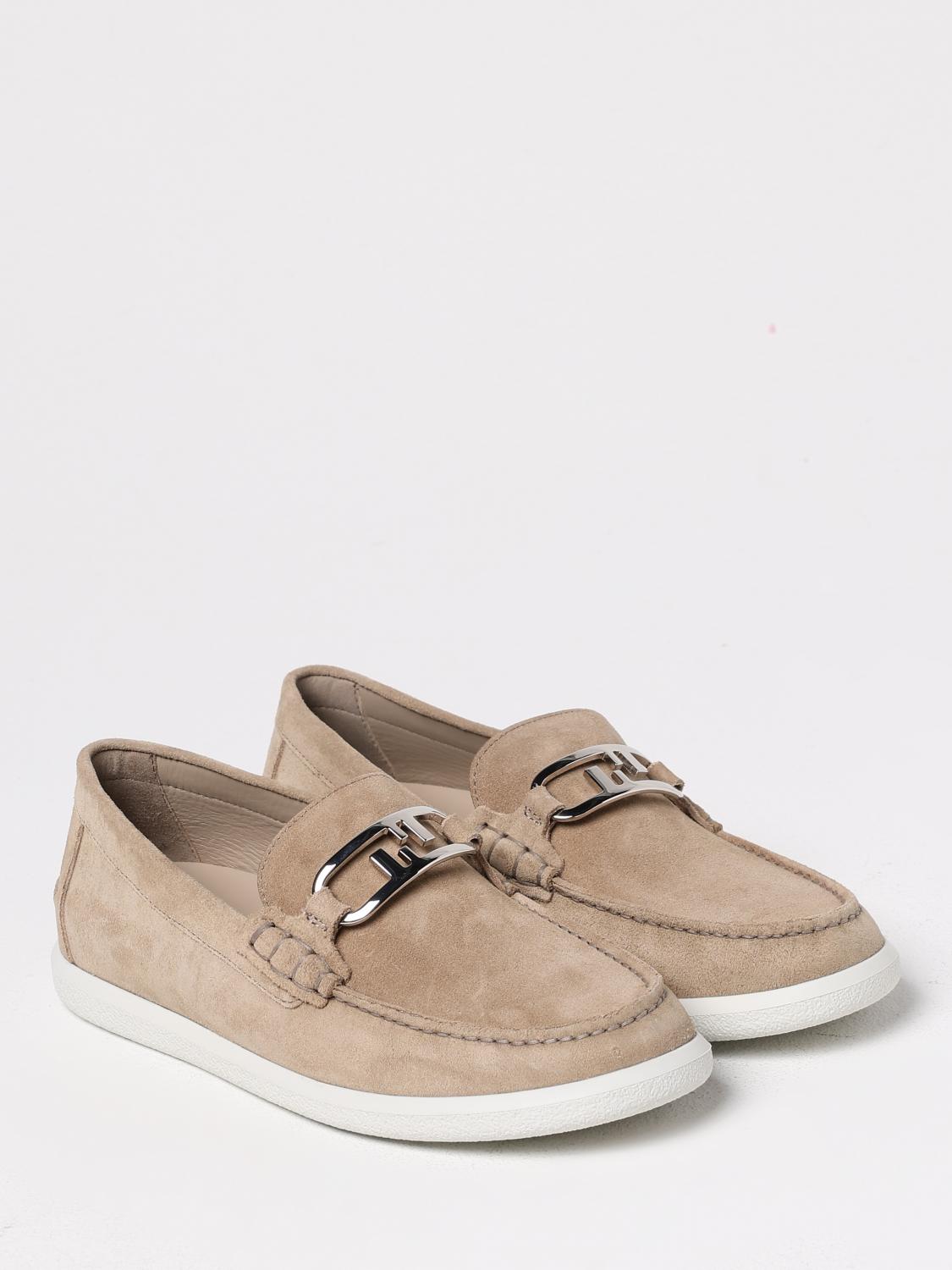 FENDI MOCASINES: Mocasines hombre Fendi, Beige - Img 2