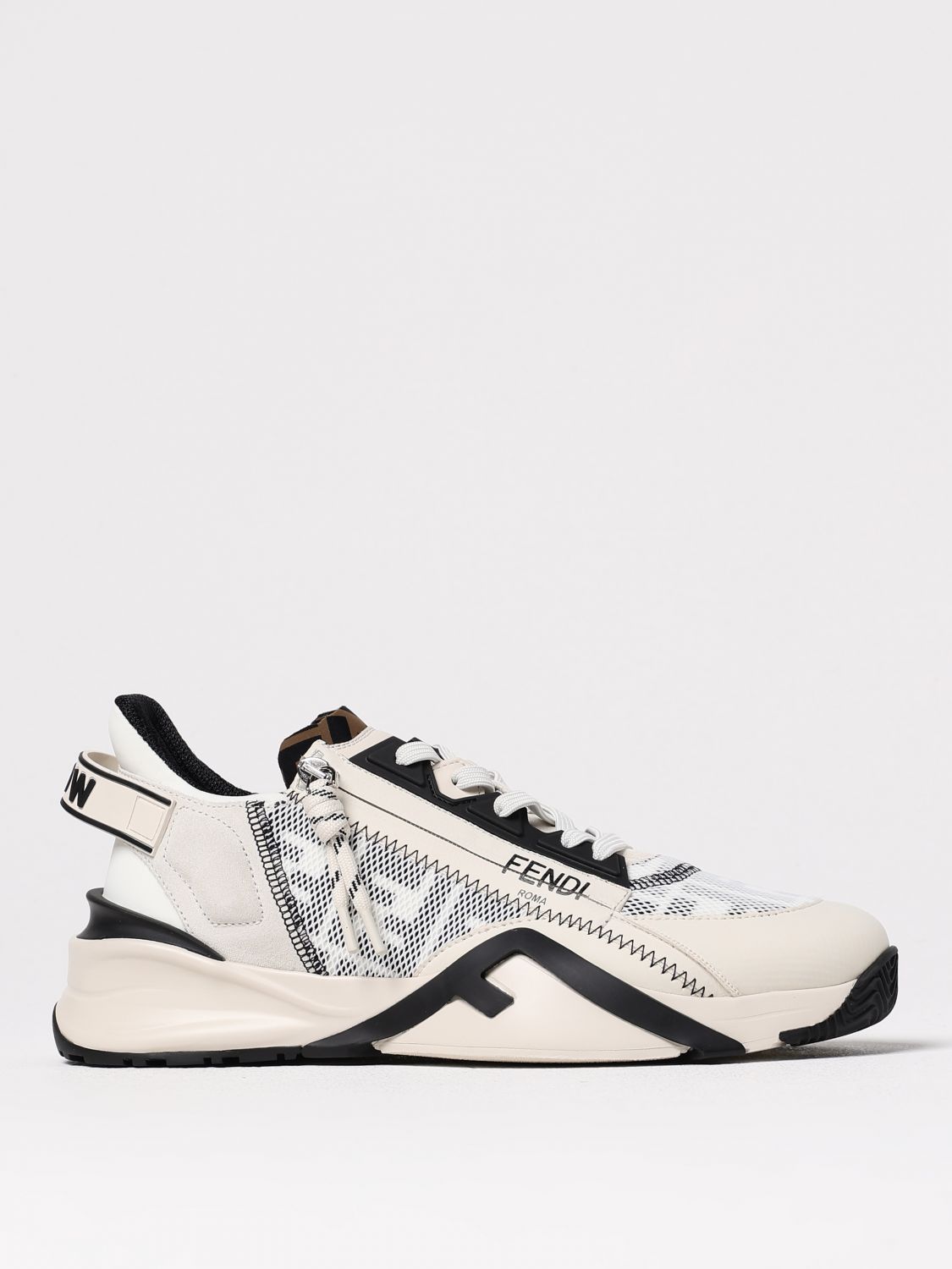 FENDI SNEAKERS: Sneakers men Fendi, White - Img 1