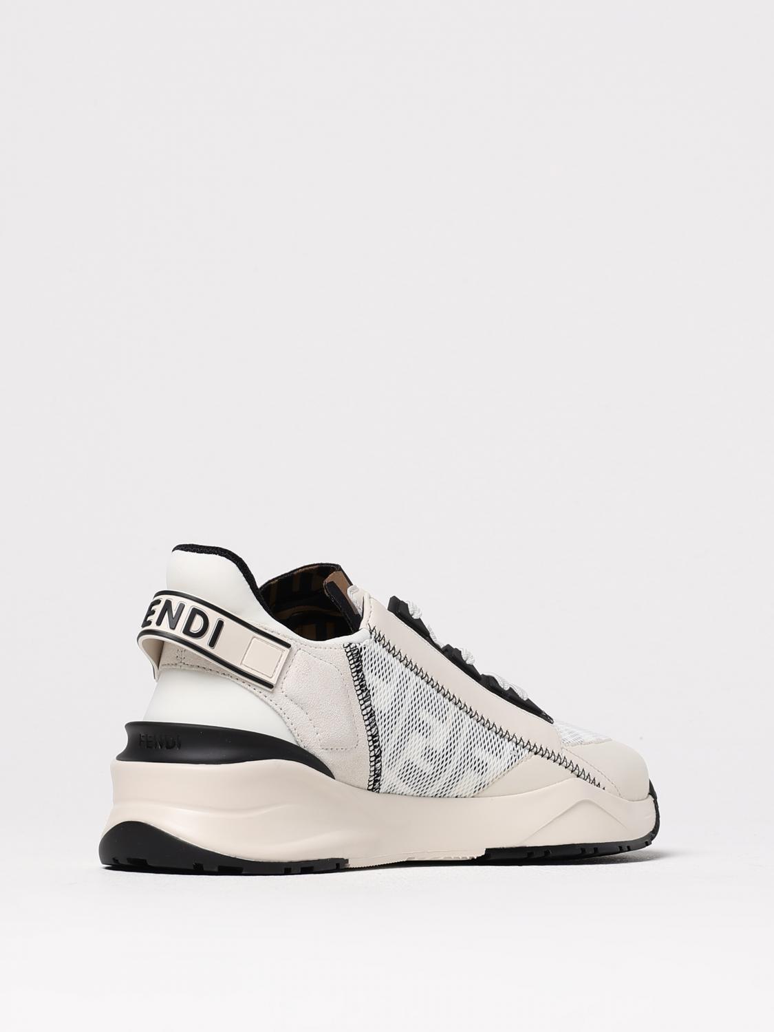 FENDI SNEAKERS: Sneakers men Fendi, White - Img 3