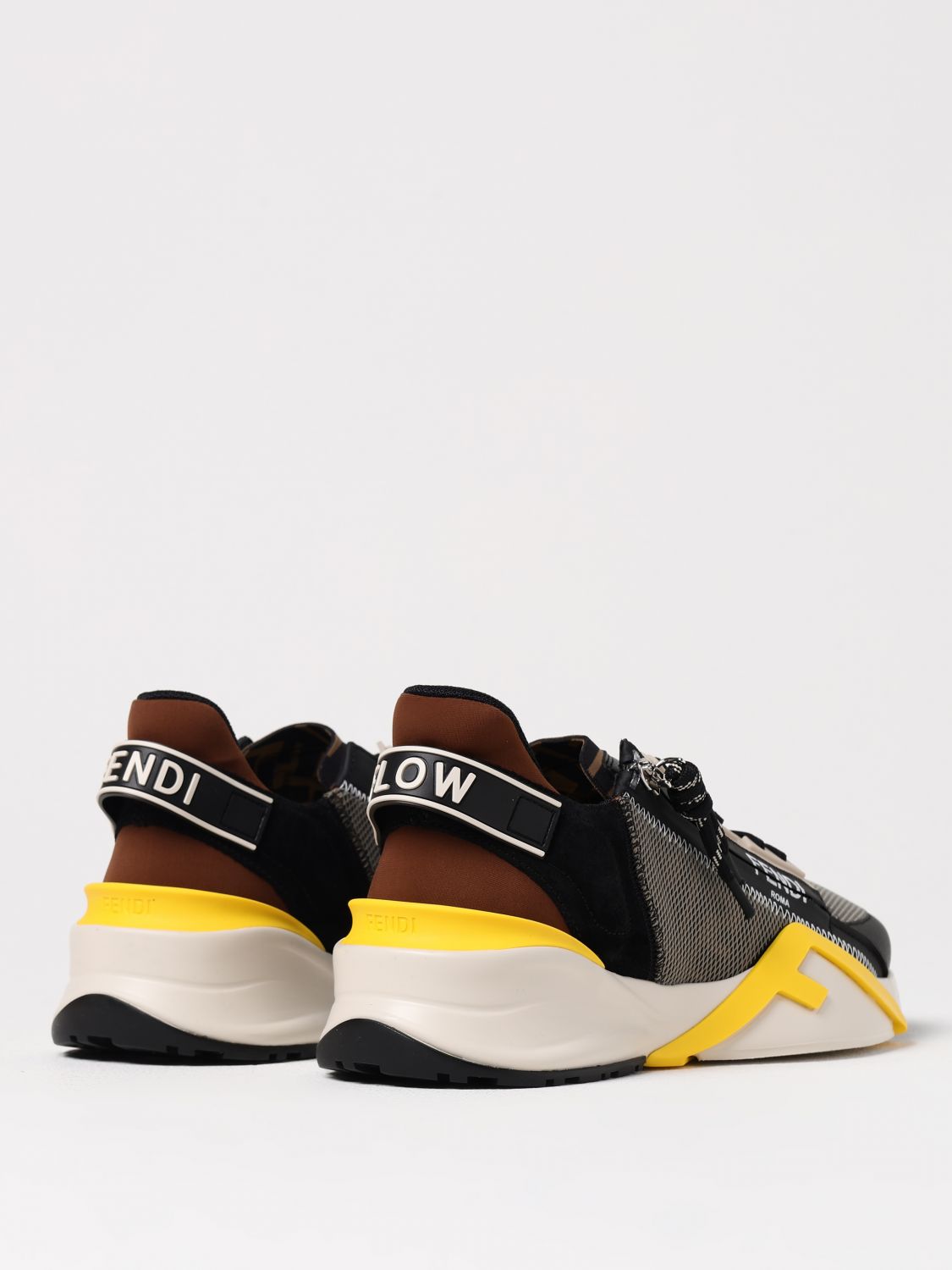 FENDI SNEAKERS: Sneakers men Fendi, Green - Img 3