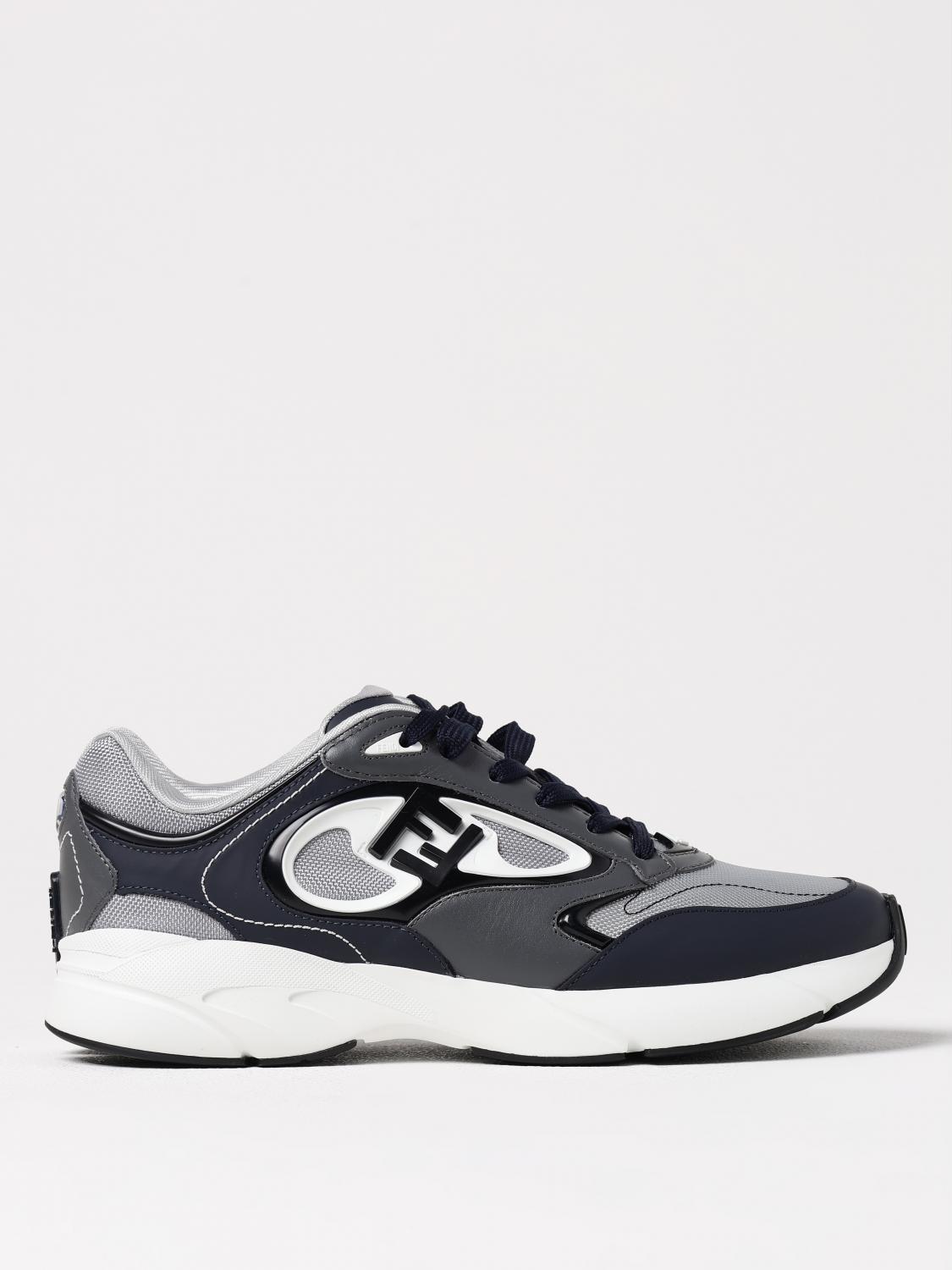 FENDI SNEAKERS: Sneakers men Fendi, Grey - Img 1