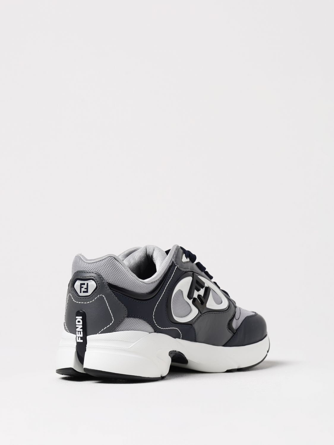 FENDI SNEAKERS: Sneakers men Fendi, Grey - Img 3