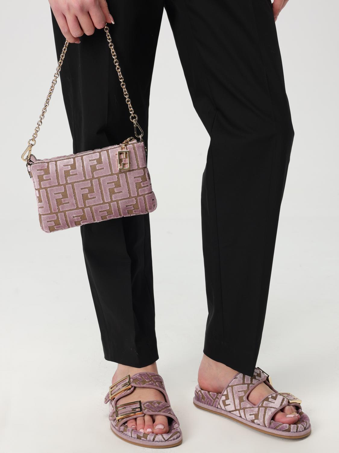 FENDI CLUTCH: Clutch woman Fendi, Pink - Img 2