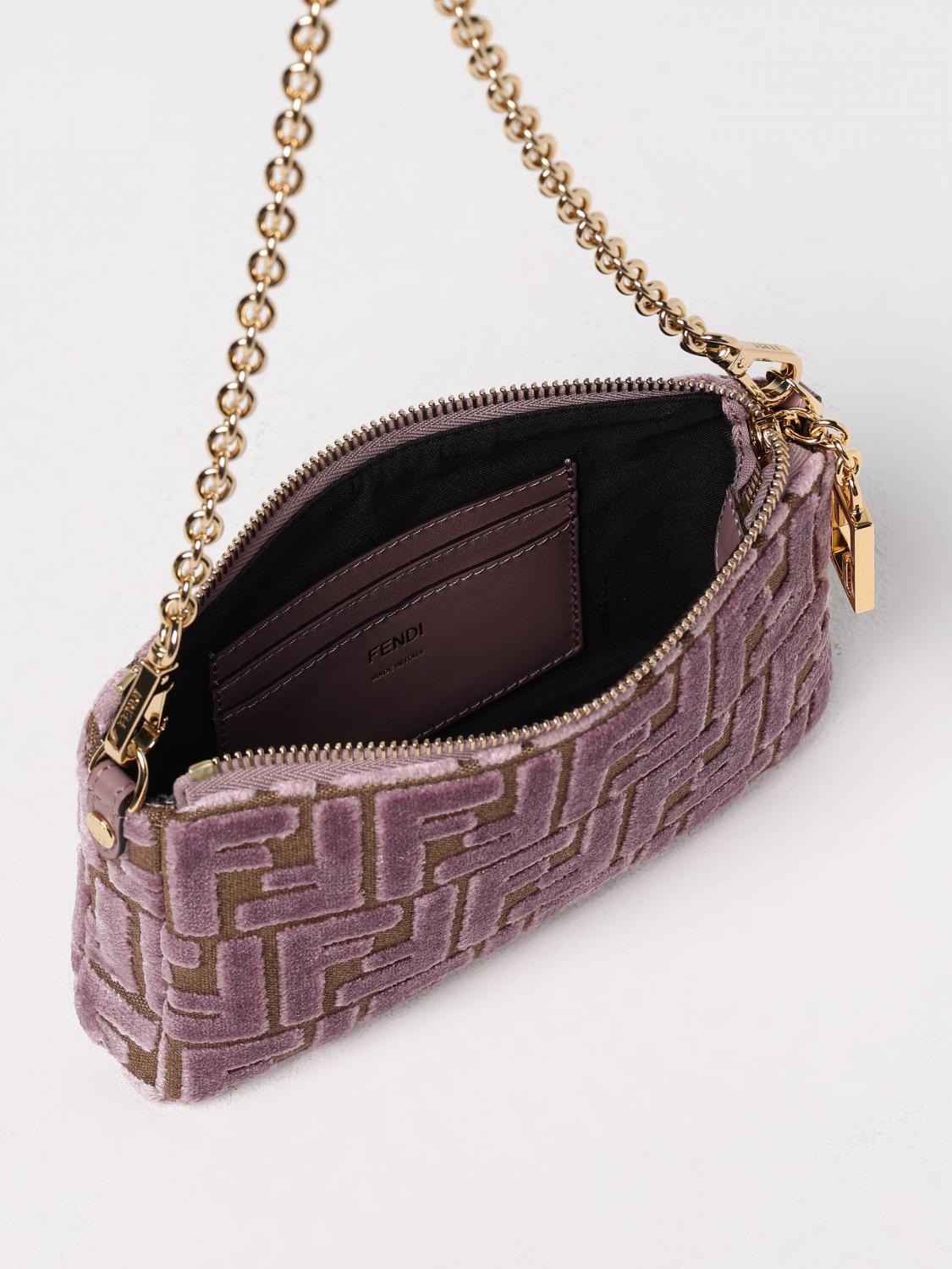 FENDI CLUTCH: Clutch woman Fendi, Pink - Img 5