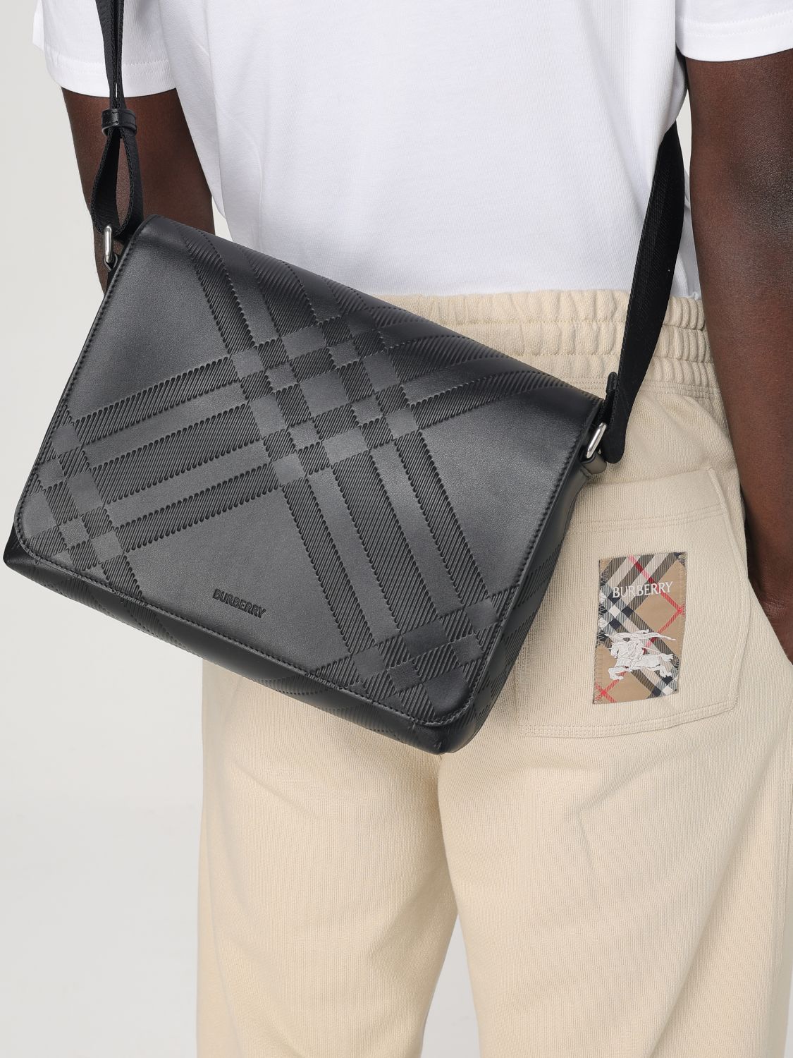 BURBERRY BAGS: Bags men Burberry, Black - Img 2