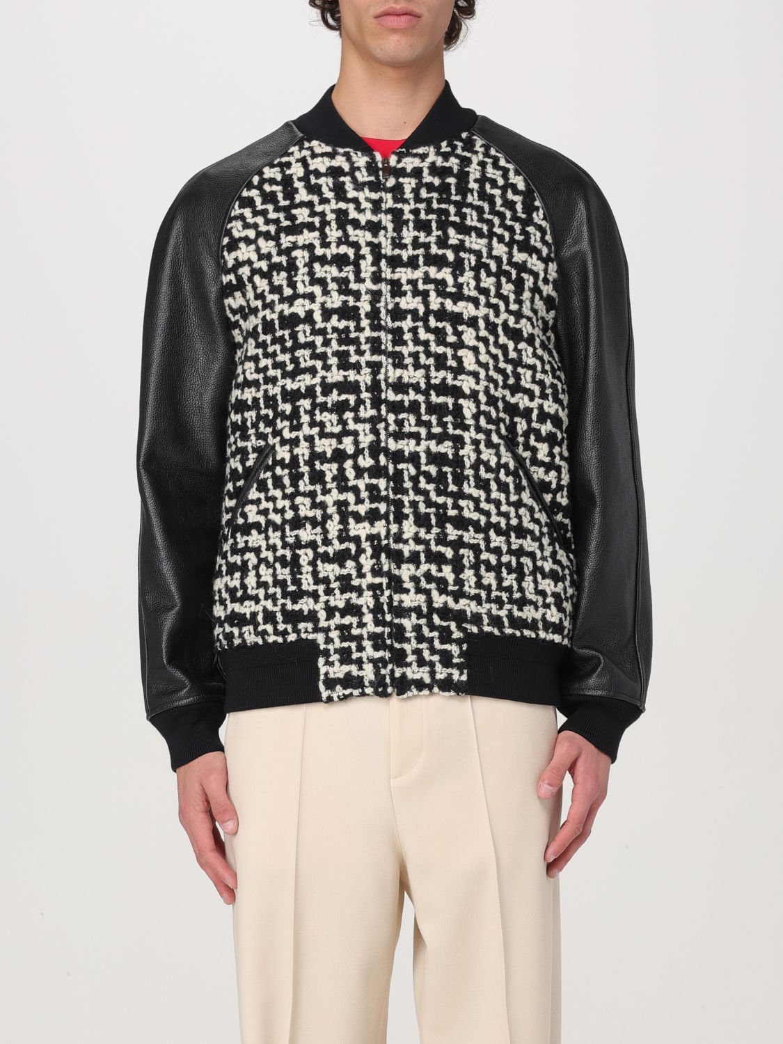 VALENTINO JACKET: Jacket men Valentino, Black - Img 1