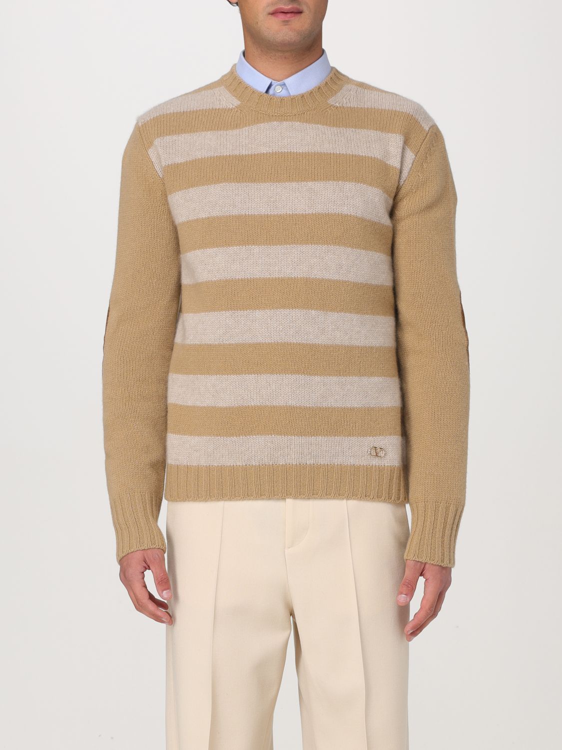 VALENTINO MAGLIA: Maglia uomo Valentino, Beige - Img 1