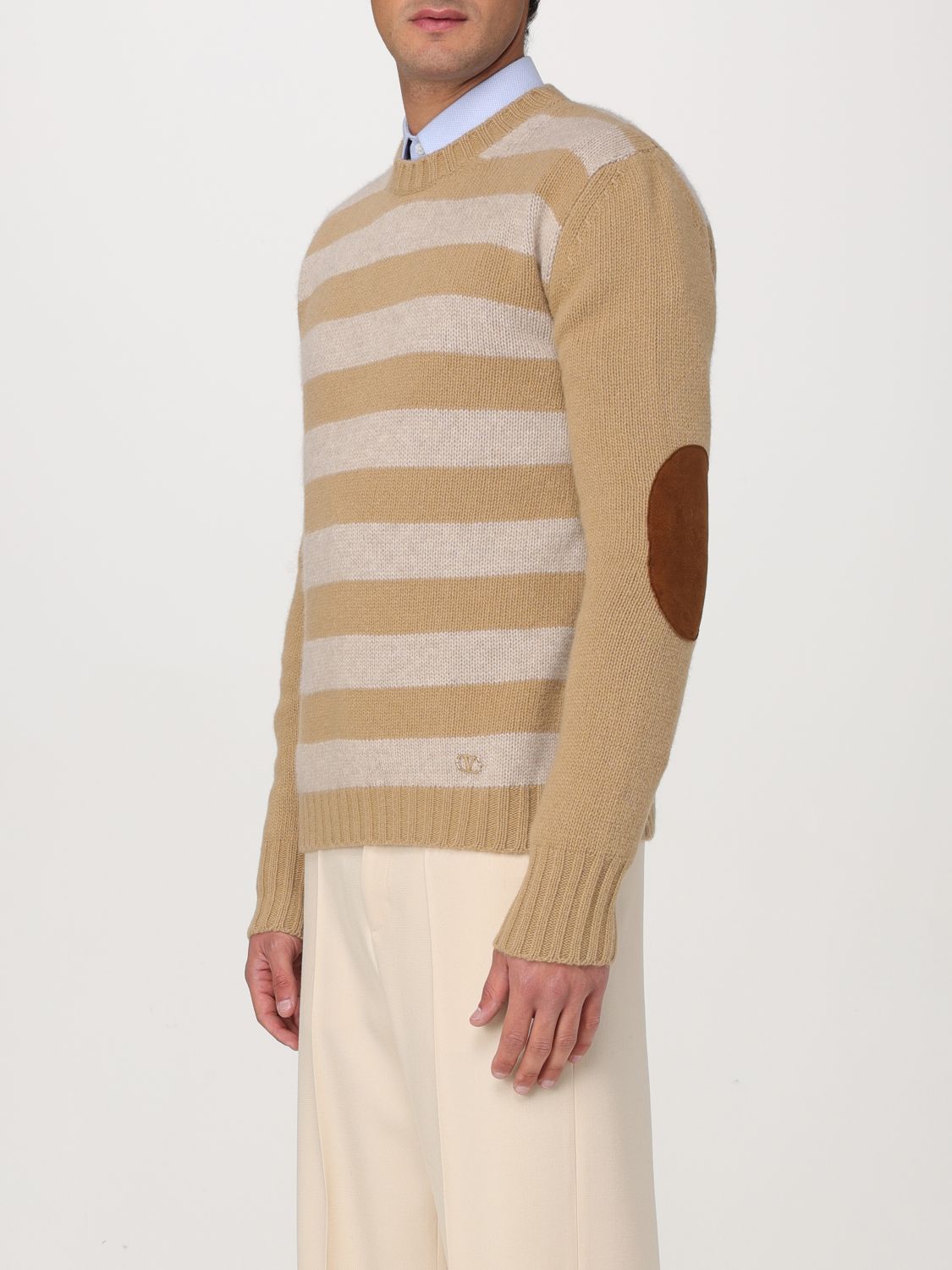 VALENTINO MAGLIA: Maglia uomo Valentino, Beige - Img 4