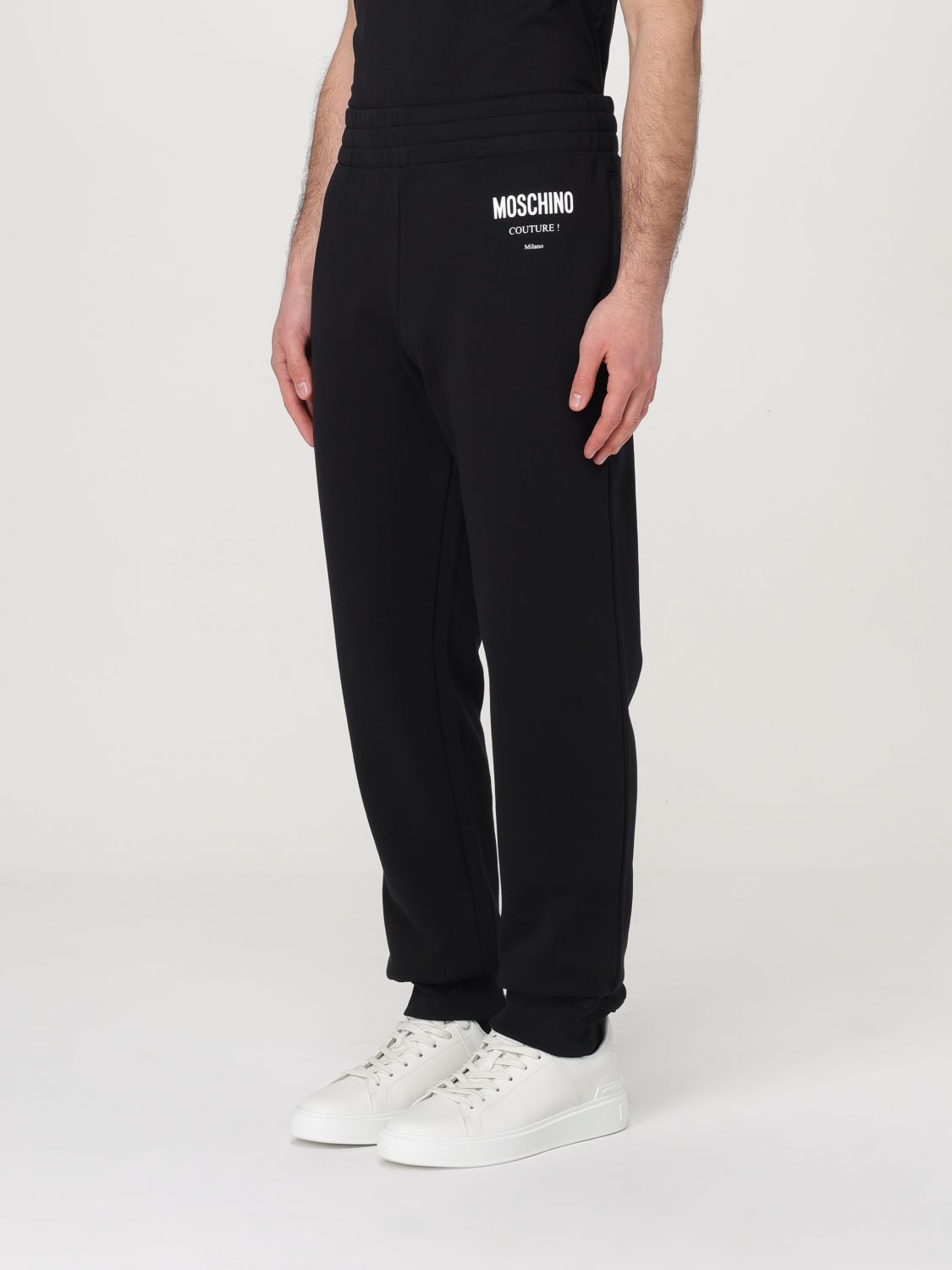 MOSCHINO COUTURE PANTALONE: Pantalone uomo Moschino Couture, Nero - Img 4