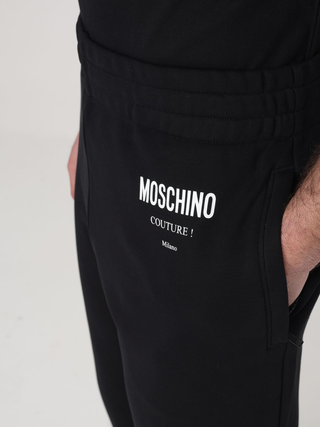 MOSCHINO COUTURE PANTALONE: Pantalone uomo Moschino Couture, Nero - Img 5