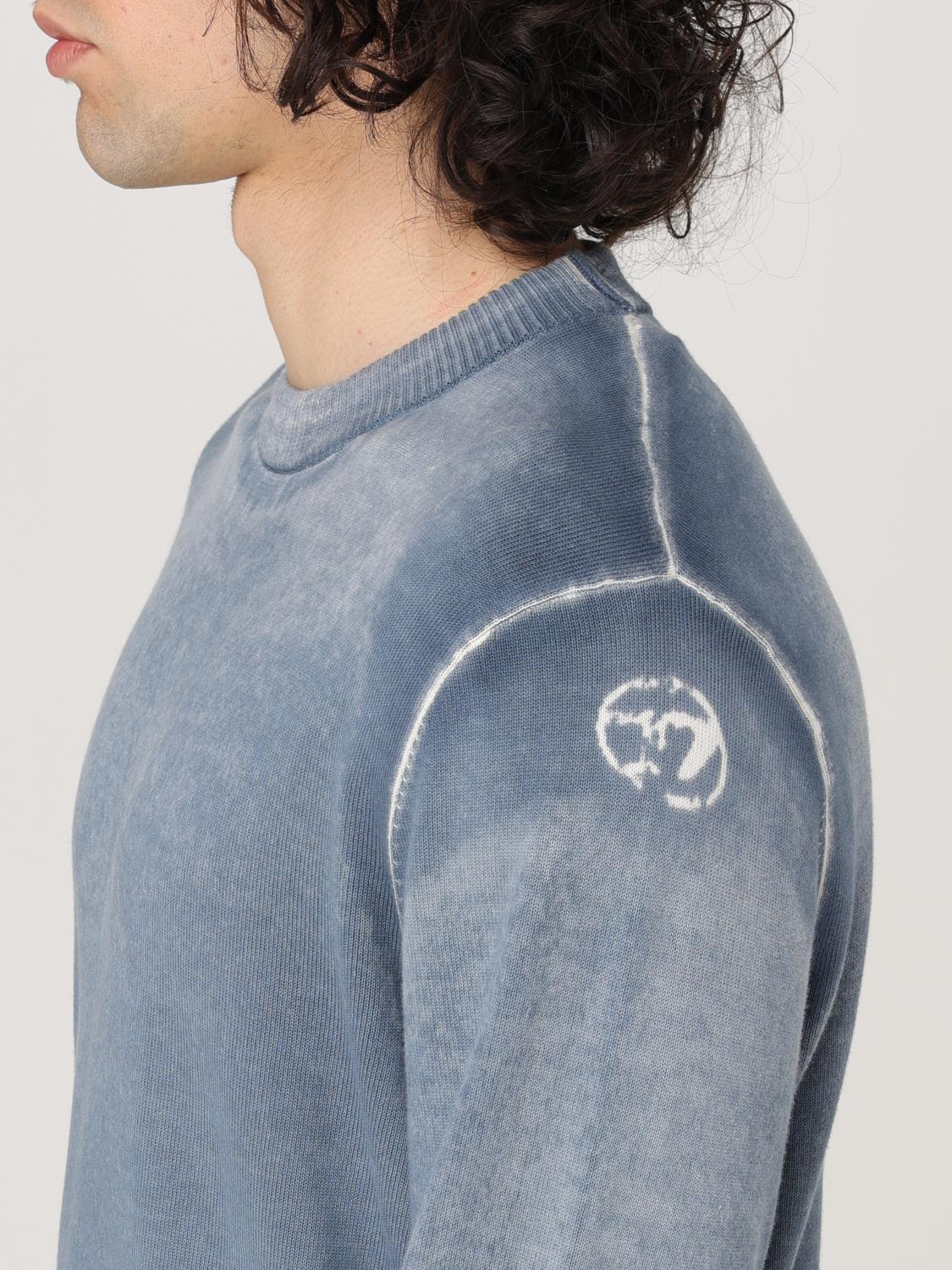 DIESEL SWEATER: Sweater men Diesel, Blue - Img 4