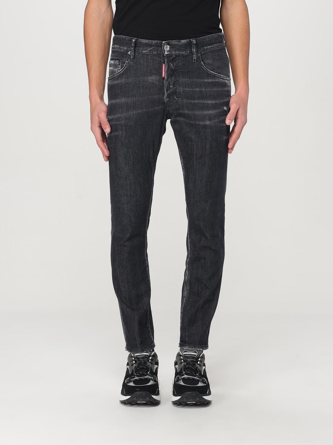 DSQUARED2 JEANS: Pants men Dsquared2, Black - Img 1