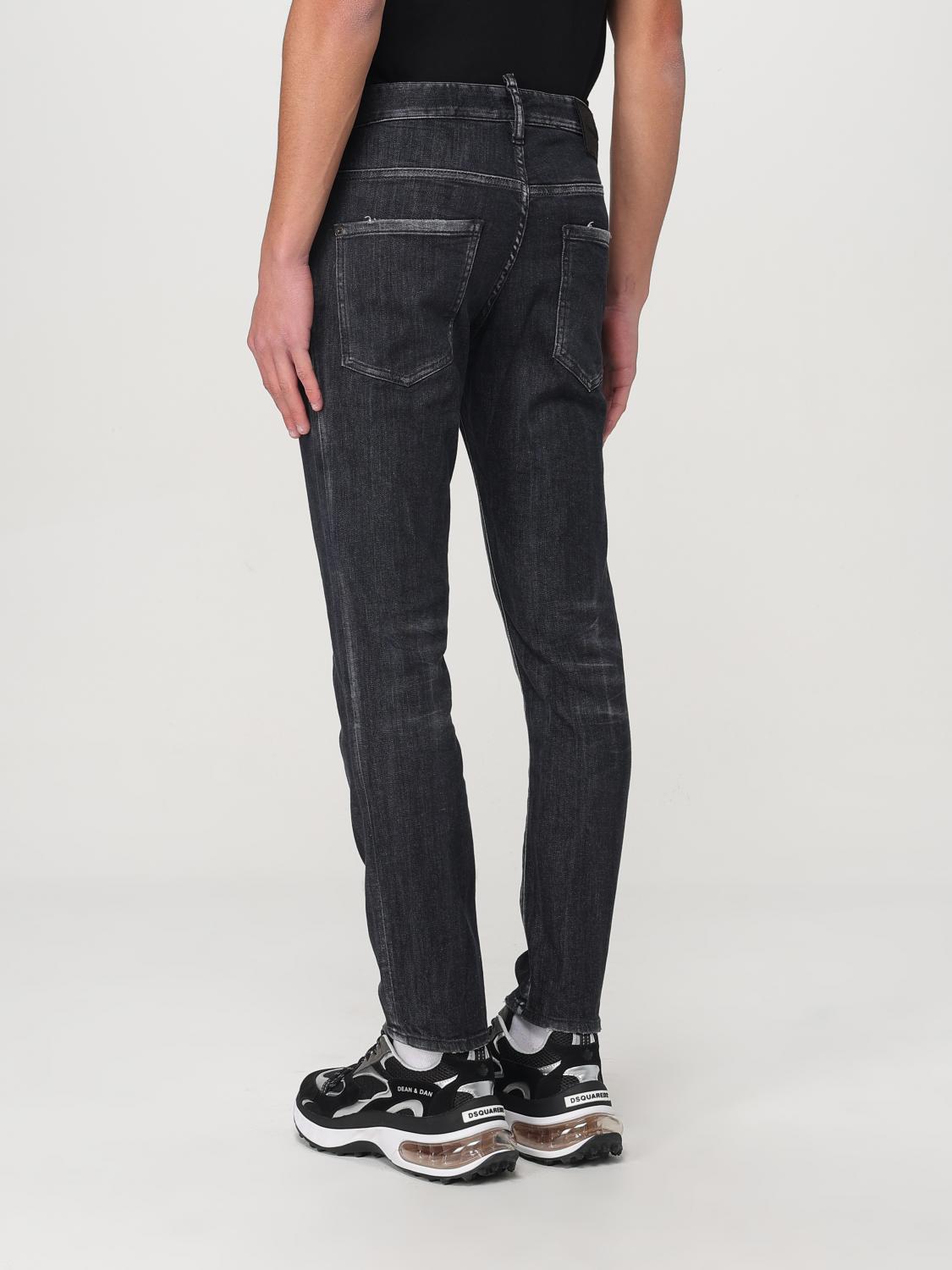 DSQUARED2 JEANS: Pants men Dsquared2, Black - Img 2