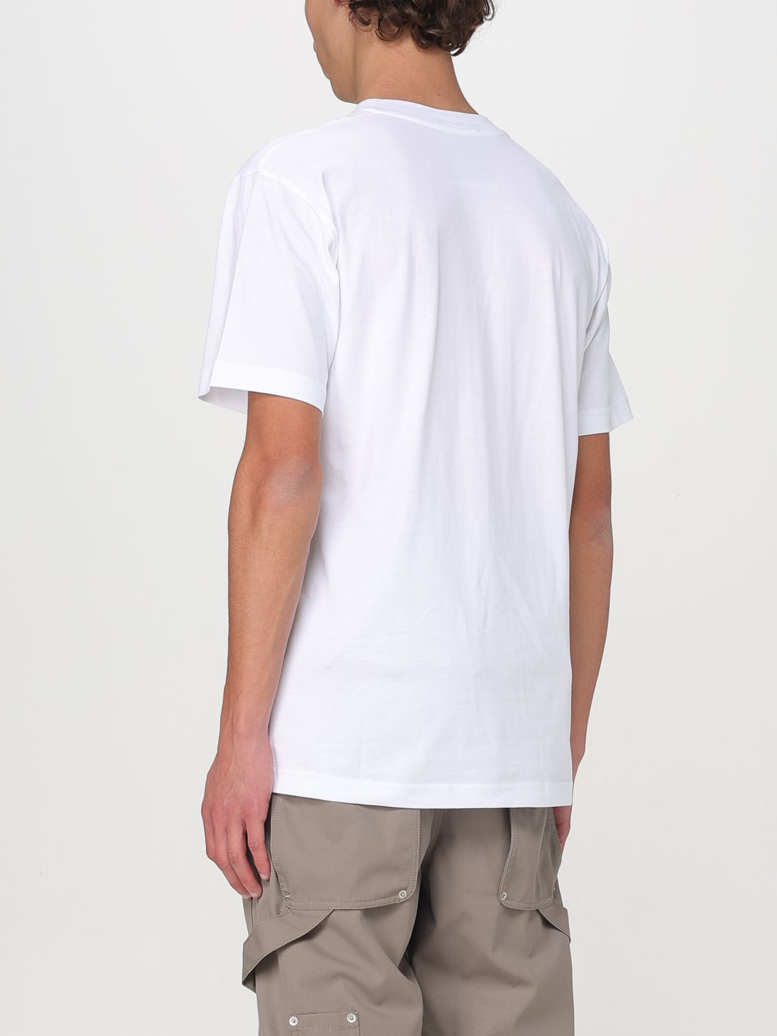 MOSCHINO COUTURE T-SHIRT: T-shirt homme Moschino Couture, Blanc - Img 2