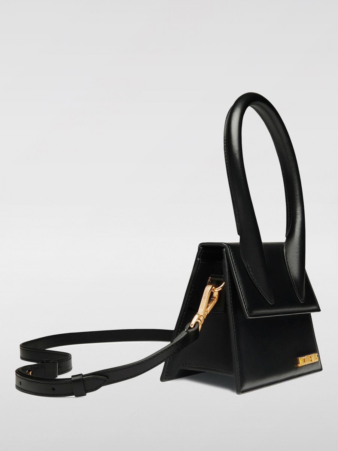 JACQUEMUS MINI SAC À MAIN: Sac porté épaule femme Jacquemus, Noir - Img 3