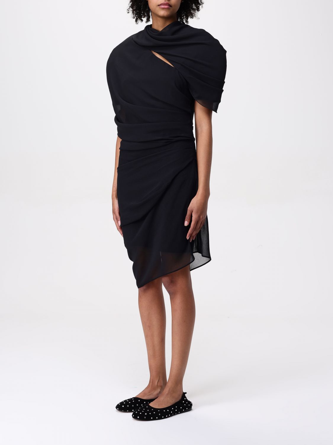 JACQUEMUS VESTIDO: Vestido mujer Jacquemus, Negro - Img 3