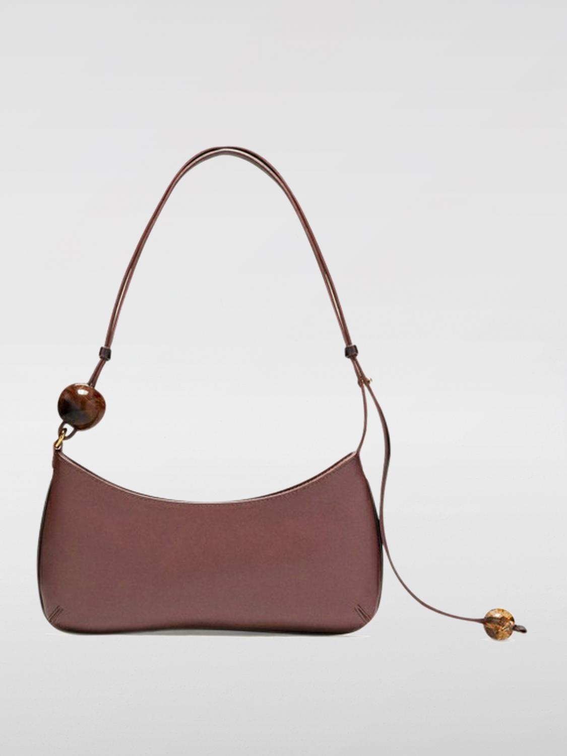 JACQUEMUS SHOULDER BAG: Shoulder bag woman Jacquemus, Brown - Img 3