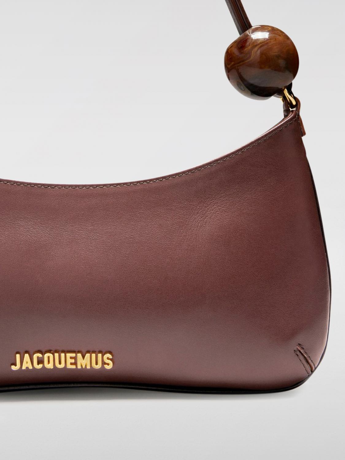 JACQUEMUS SHOULDER BAG: Shoulder bag woman Jacquemus, Brown - Img 4