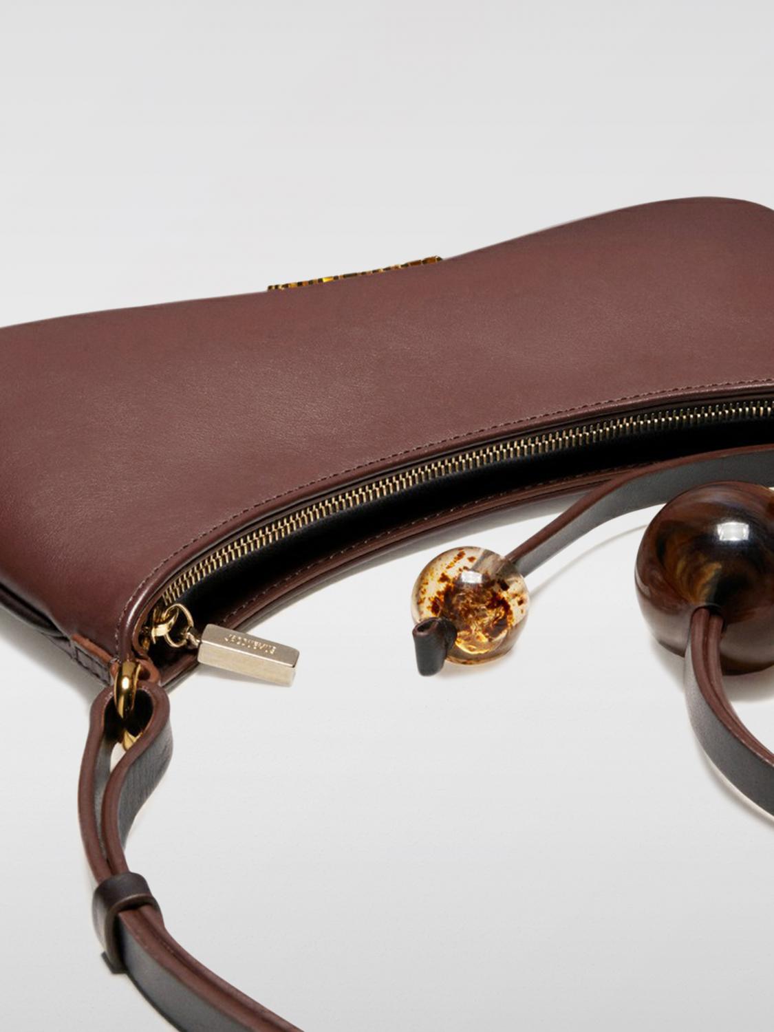 JACQUEMUS SHOULDER BAG: Shoulder bag woman Jacquemus, Brown - Img 5