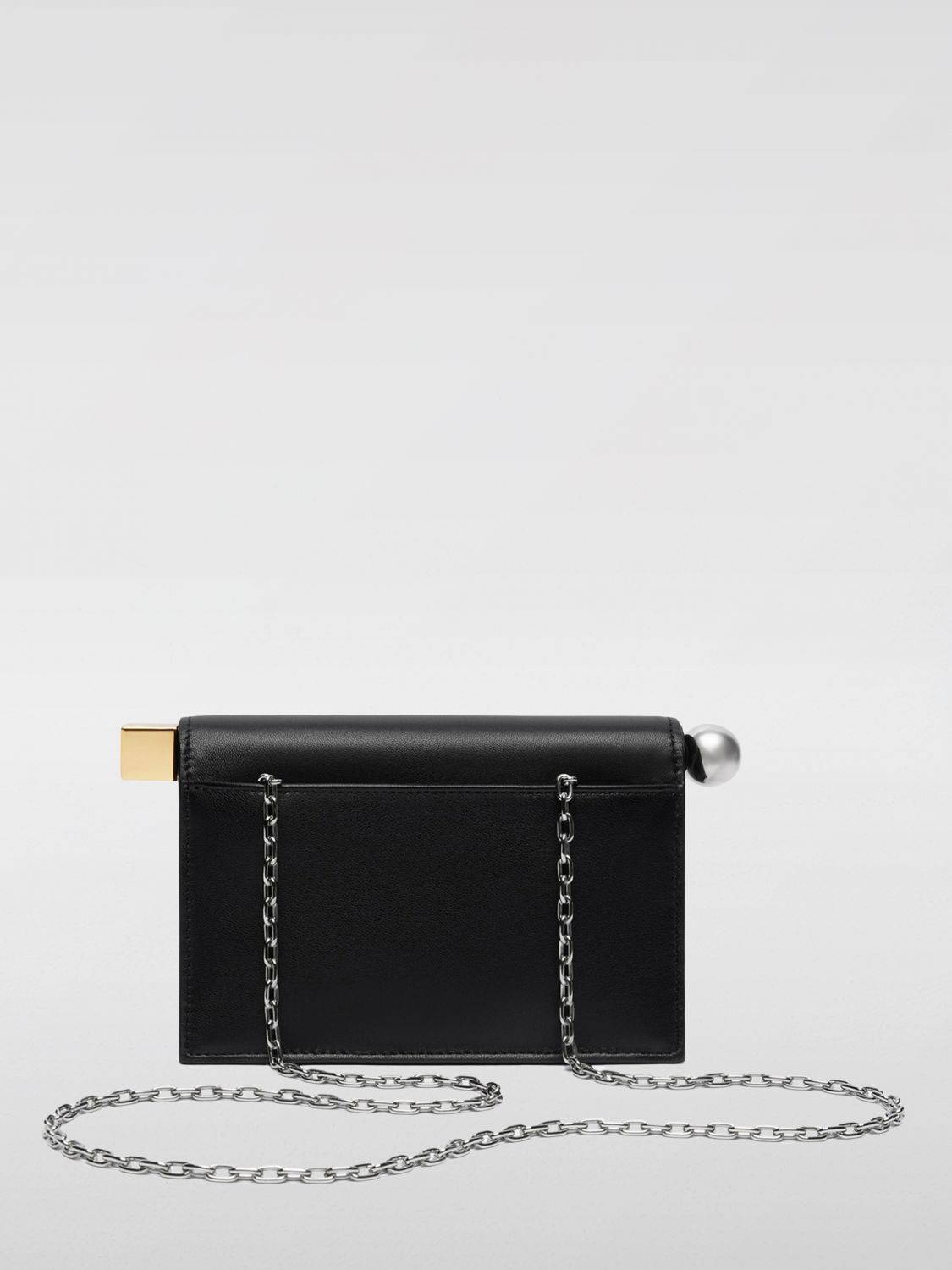 JACQUEMUS CLUTCH: Clutch woman Jacquemus, Black - Img 3